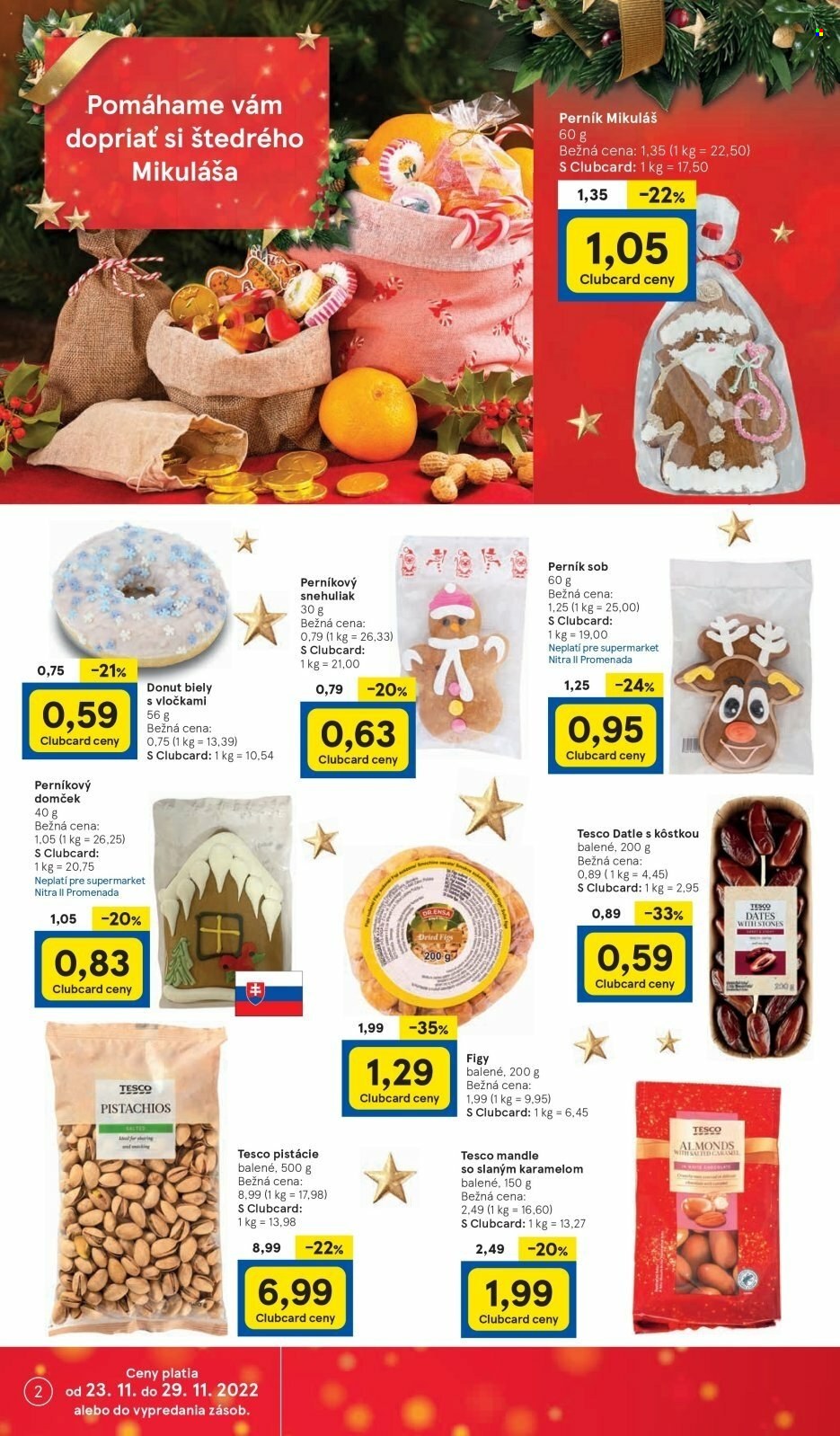 Leták TESCO supermarket - 23.11.2022 - 29.11.2022. Strana 2