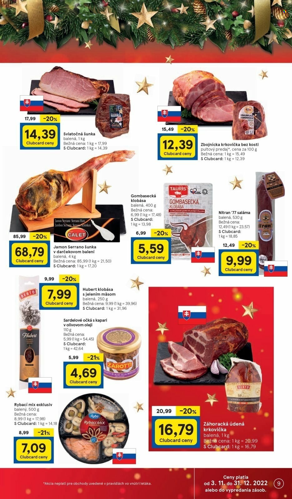 Leták TESCO - 23.11.2022 - 29.11.2022. Strana 9