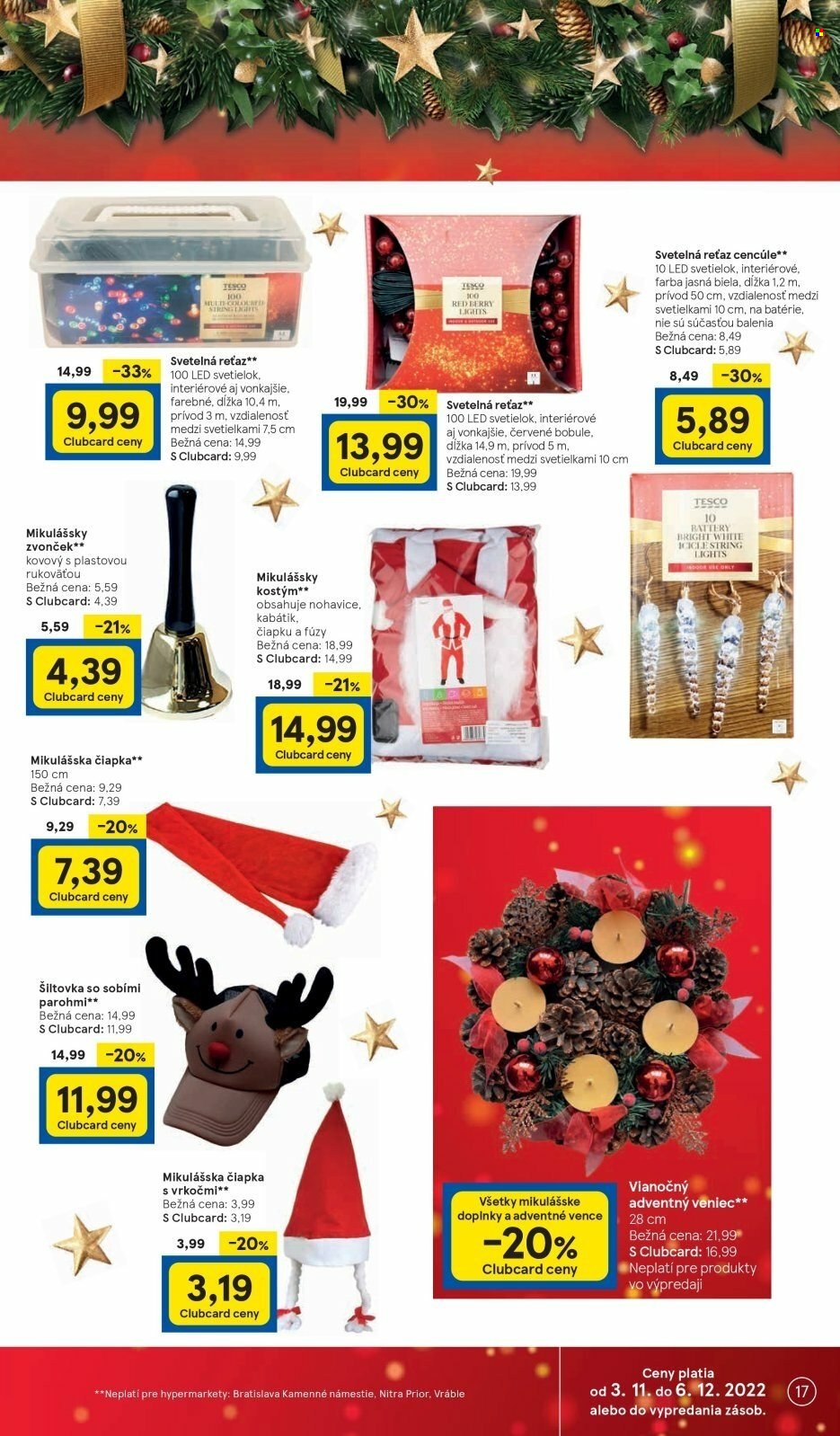 Leták TESCO - 23.11.2022 - 29.11.2022. Strana 17