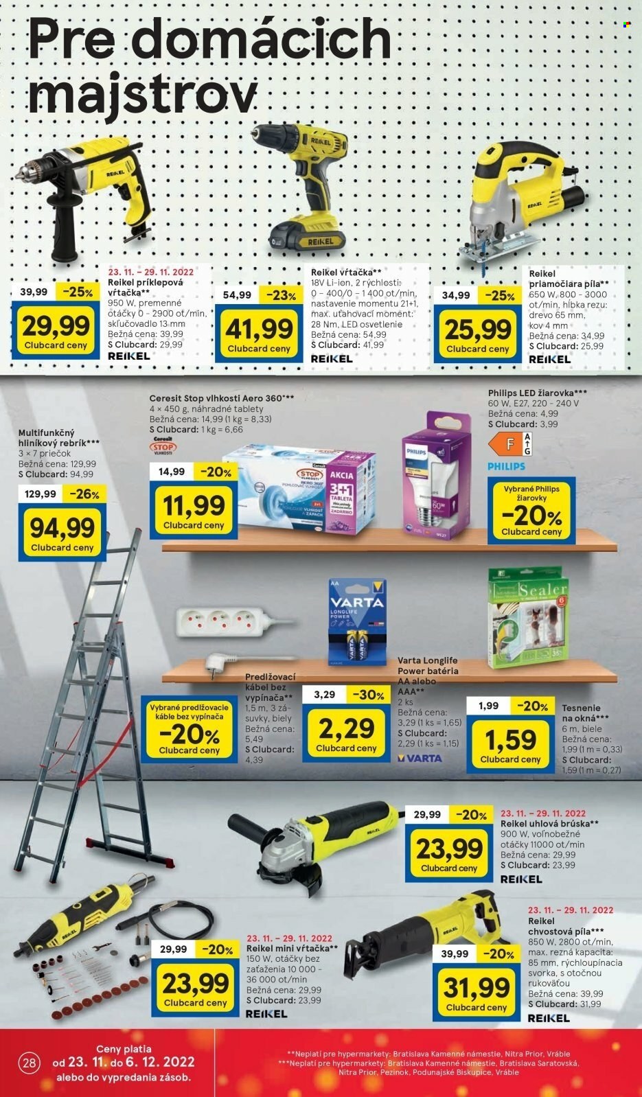 Leták TESCO - 23.11.2022 - 29.11.2022. Strana 28
