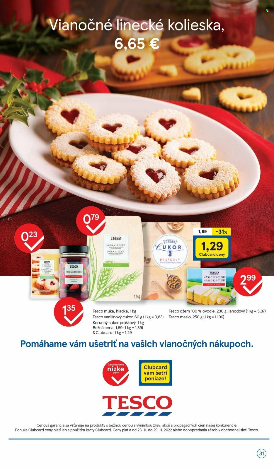 Leták TESCO - 23.11.2022 - 29.11.2022. Strana 31