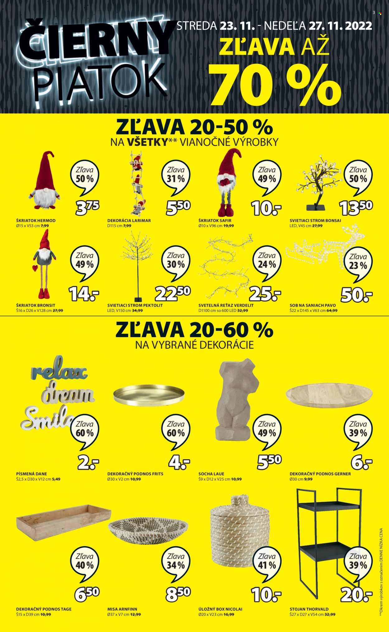 Leták JYSK - 23.11.2022 - 27.11.2022. Strana 3