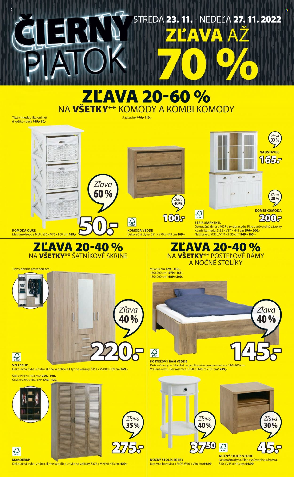 Leták JYSK - 23.11.2022 - 27.11.2022. Strana 6