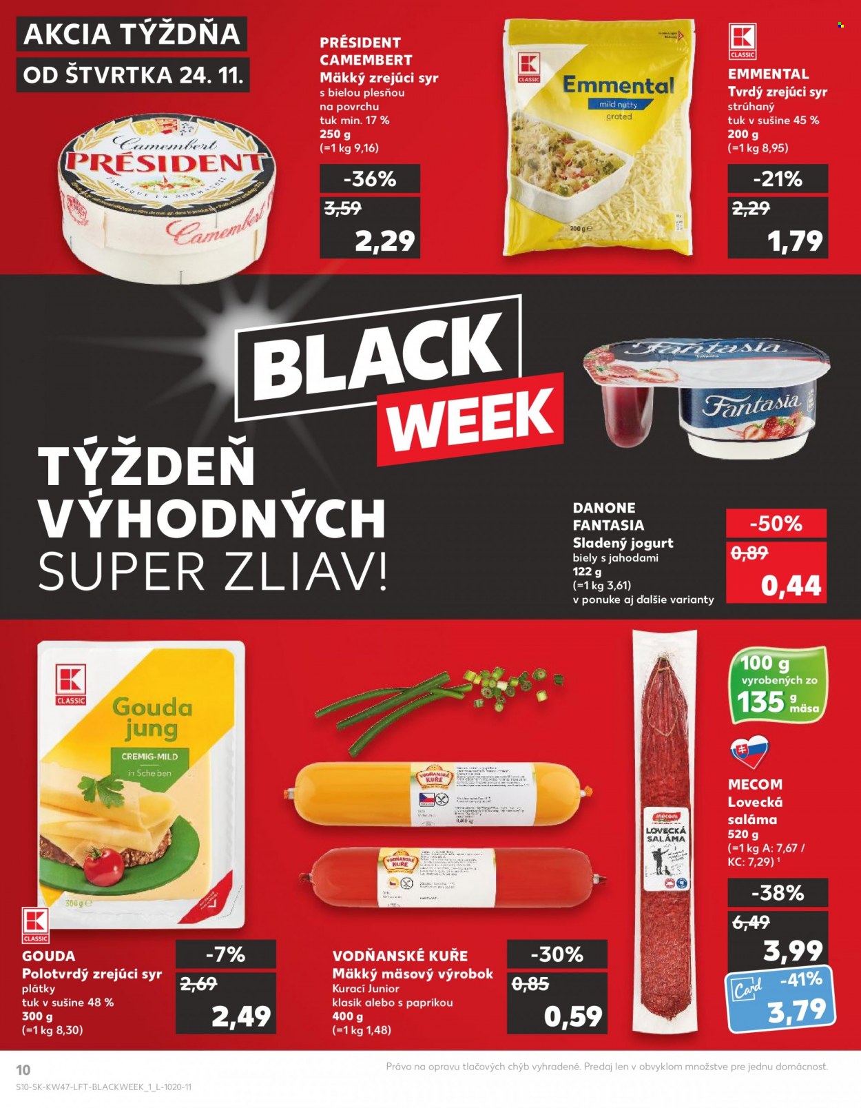 Leták Kaufland - 24.11.2022 - 30.11.2022. Strana 10