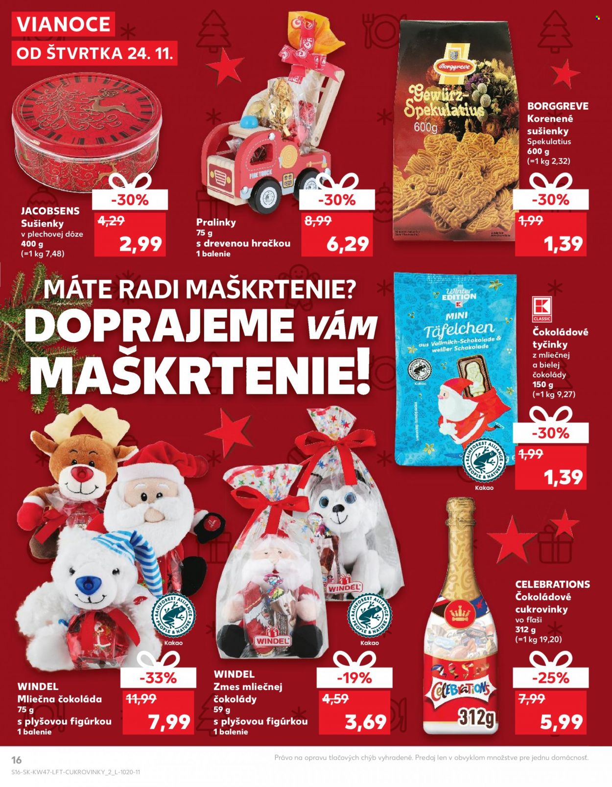 Leták Kaufland - 24.11.2022 - 30.11.2022. Strana 16