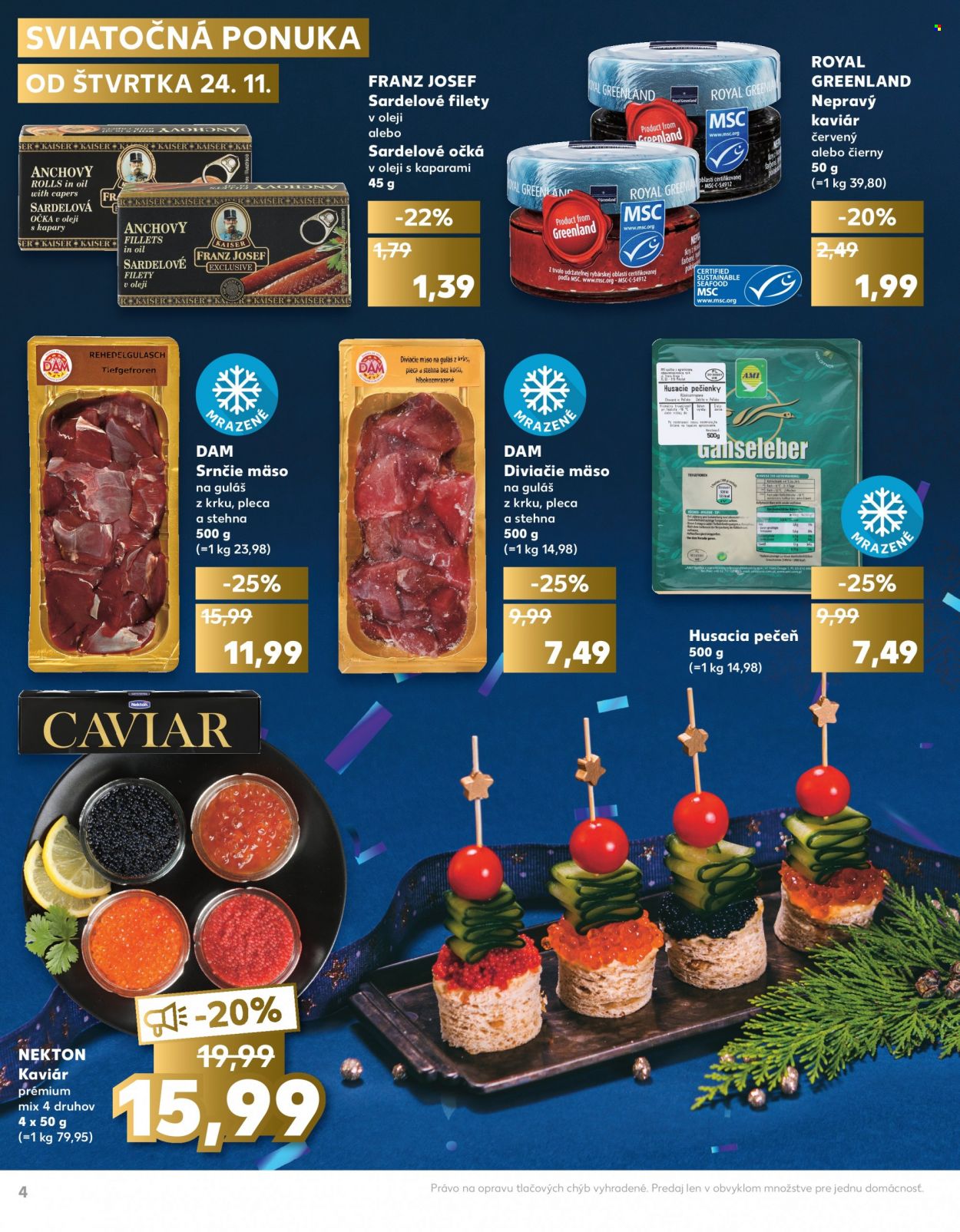 Leták Kaufland - 24.11.2022 - 24.12.2022. Strana 4
