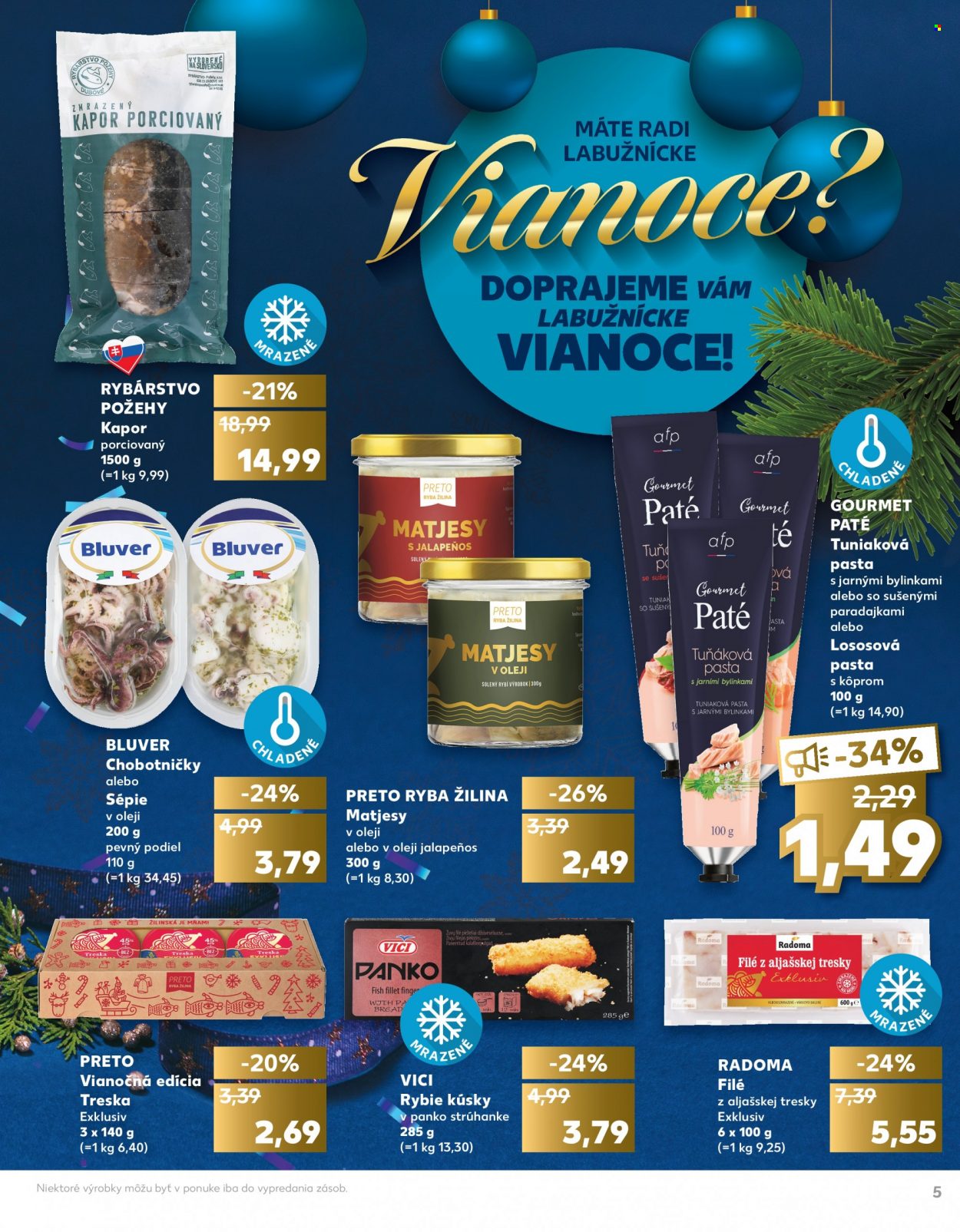 Leták Kaufland - 24.11.2022 - 24.12.2022. Strana 5