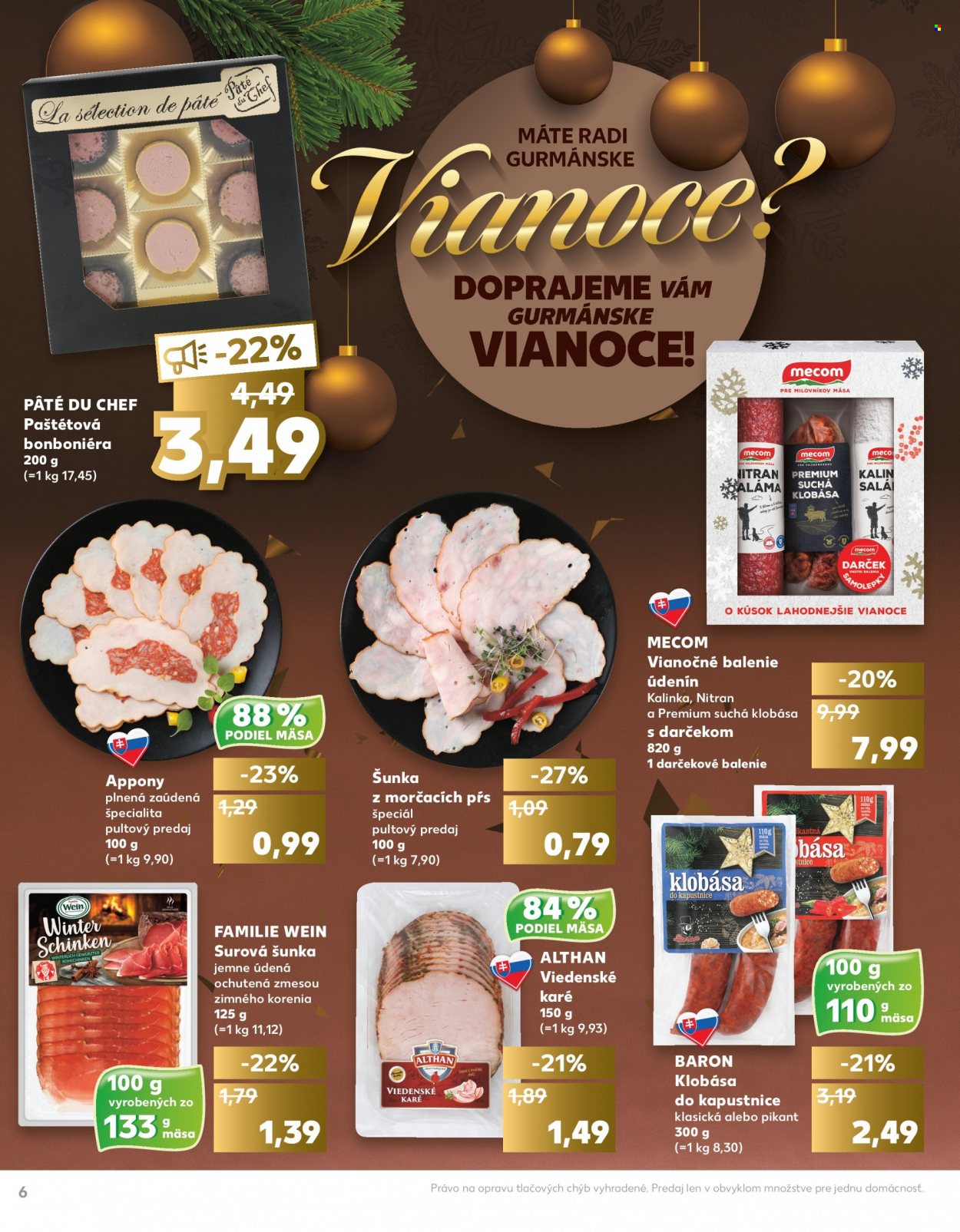 Leták Kaufland - 24.11.2022 - 24.12.2022. Strana 6