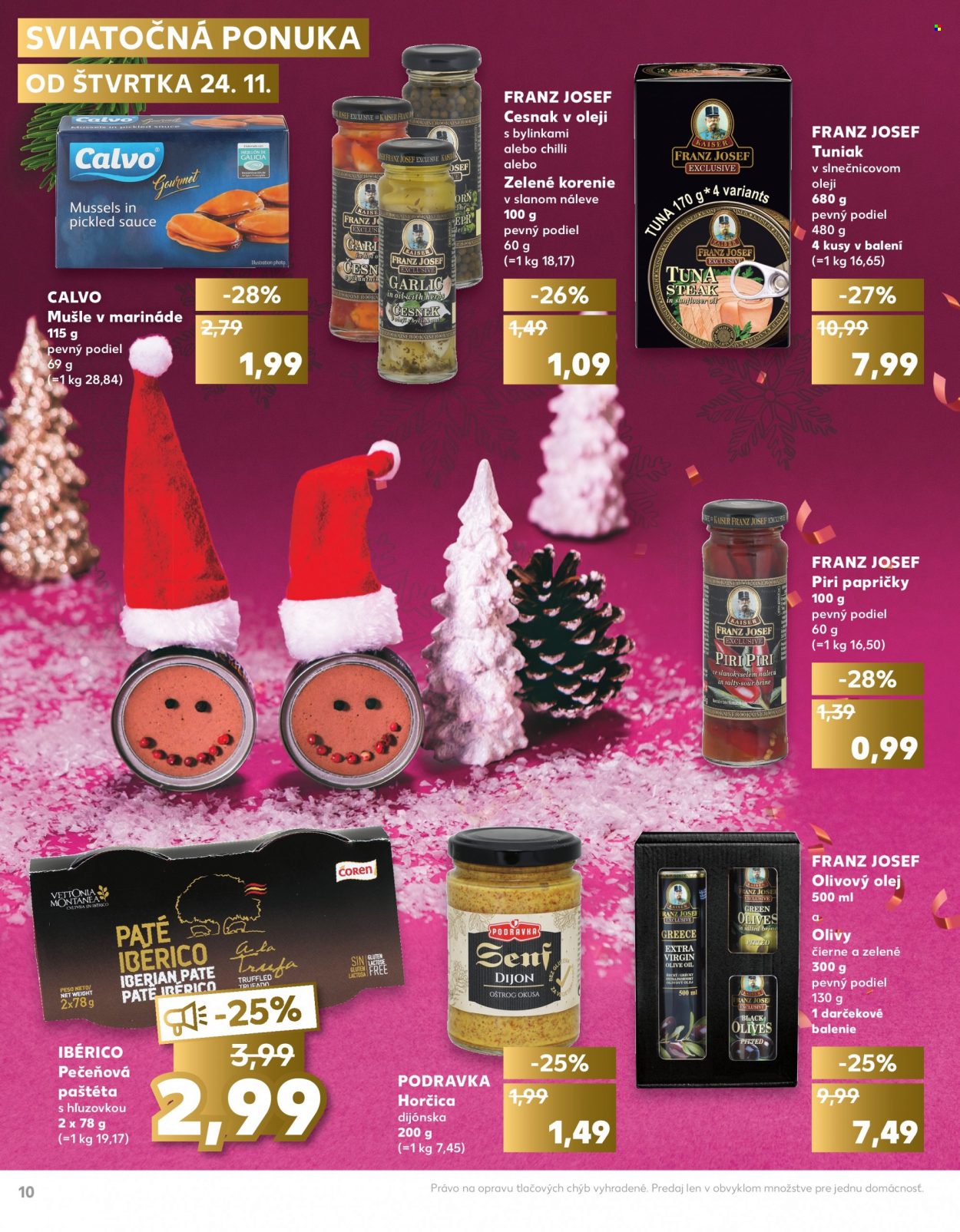 Leták Kaufland - 24.11.2022 - 24.12.2022. Strana 10