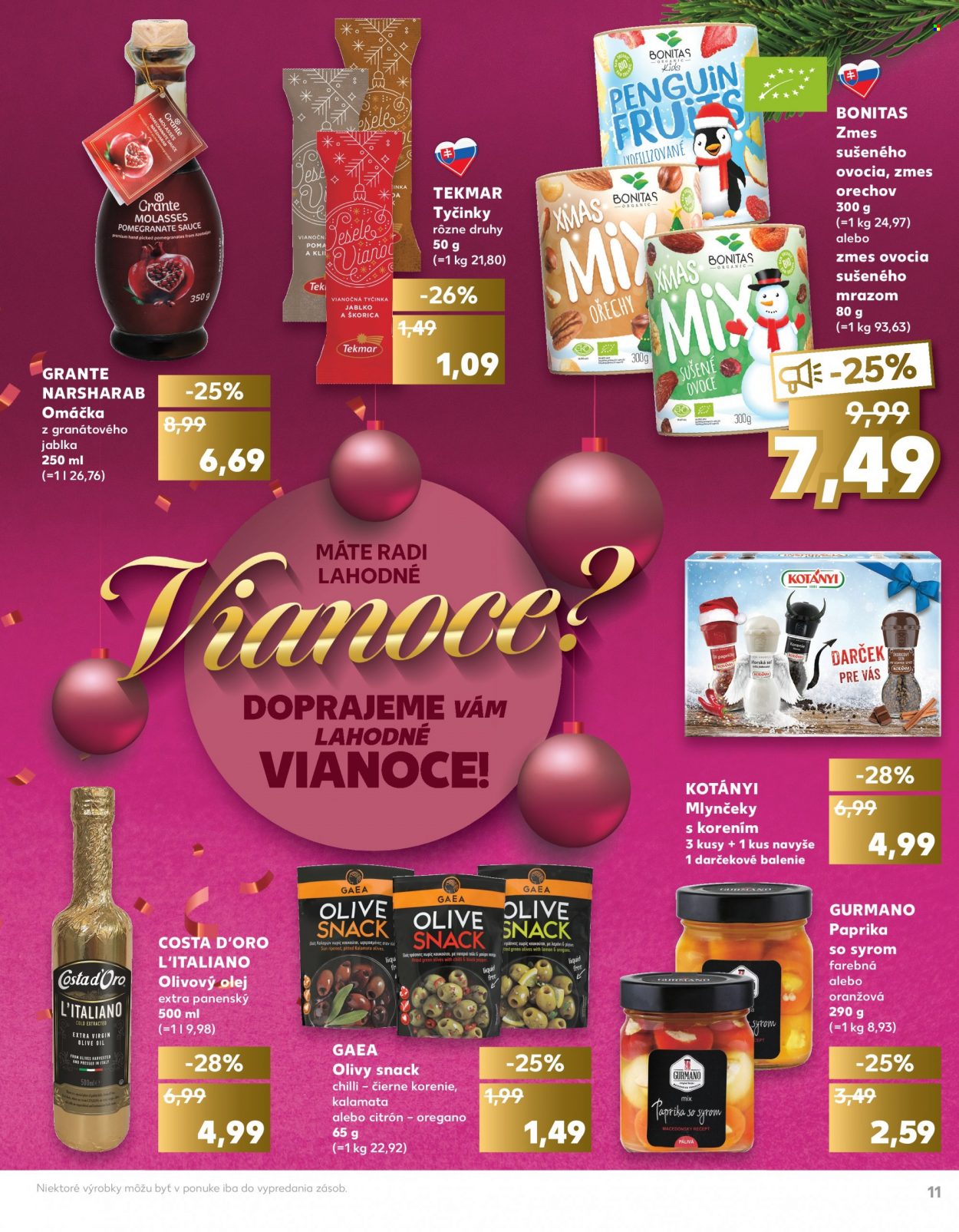 Leták Kaufland - 24.11.2022 - 24.12.2022. Strana 11