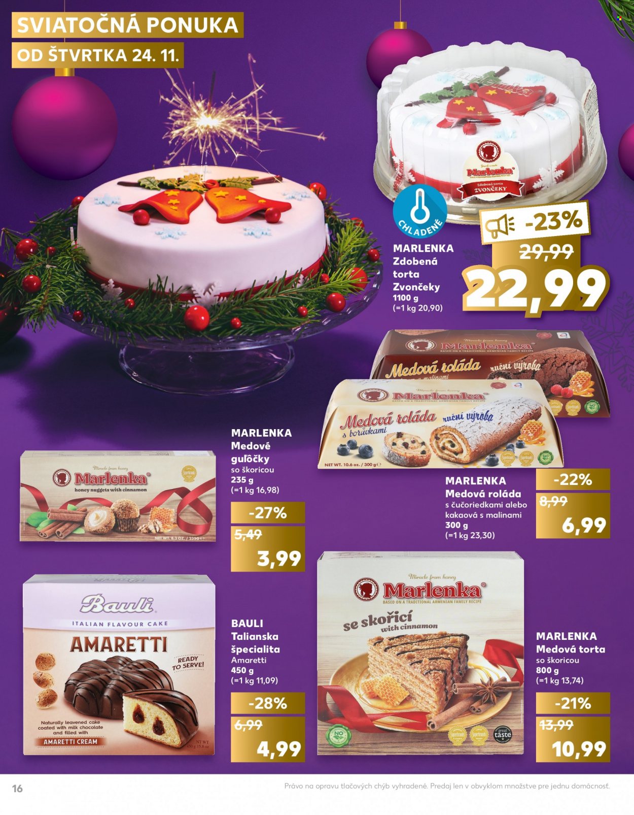 Leták Kaufland - 24.11.2022 - 24.12.2022. Strana 16
