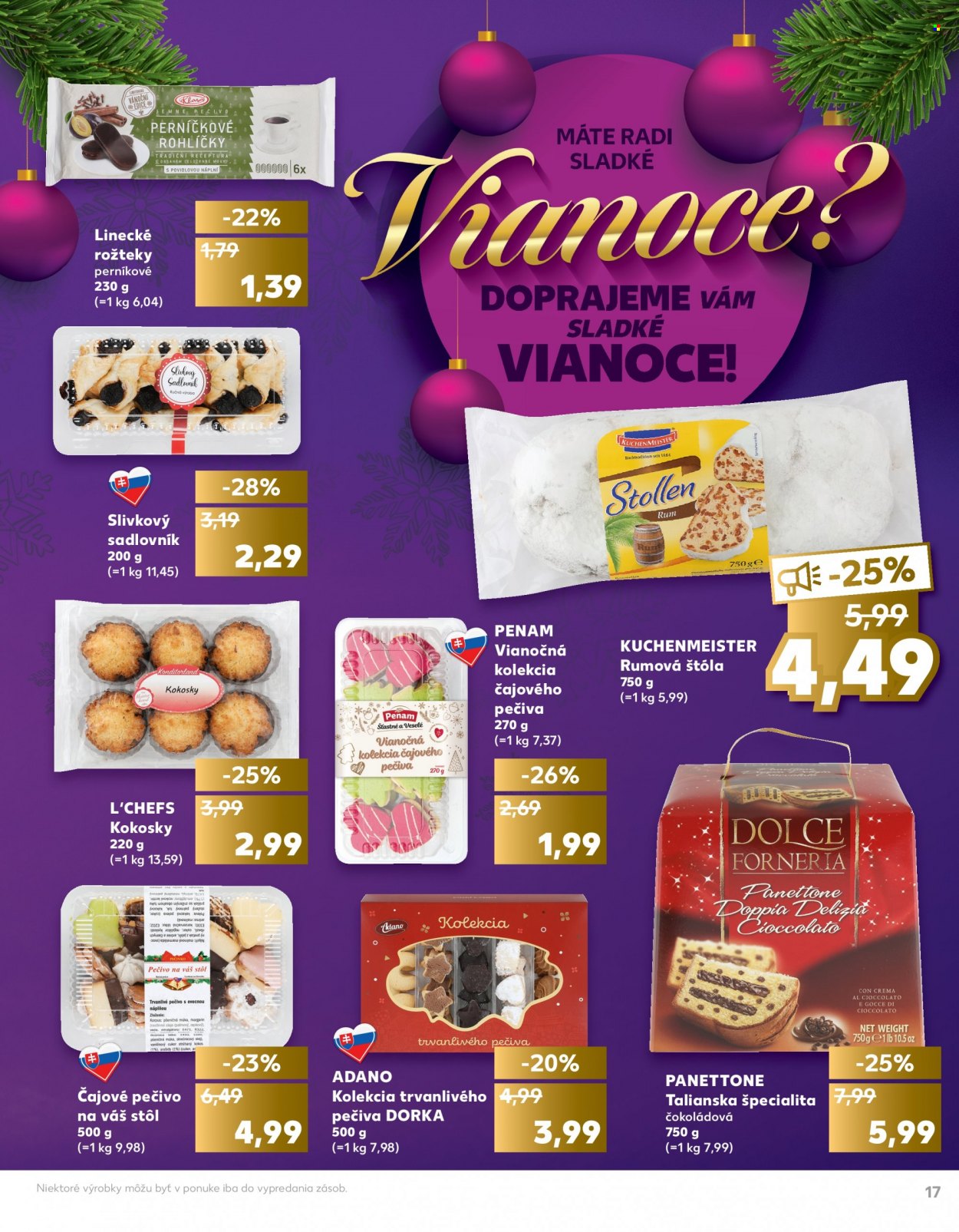 Leták Kaufland - 24.11.2022 - 24.12.2022. Strana 17