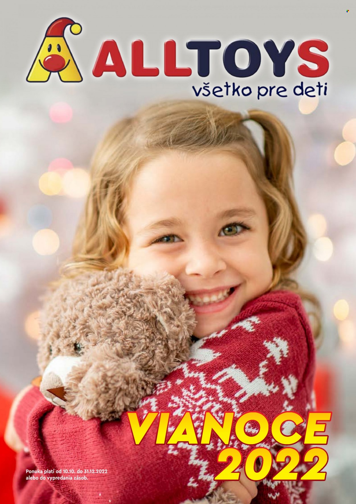Leták Alltoys - 10.10.2022 - 31.12.2022. Strana 1