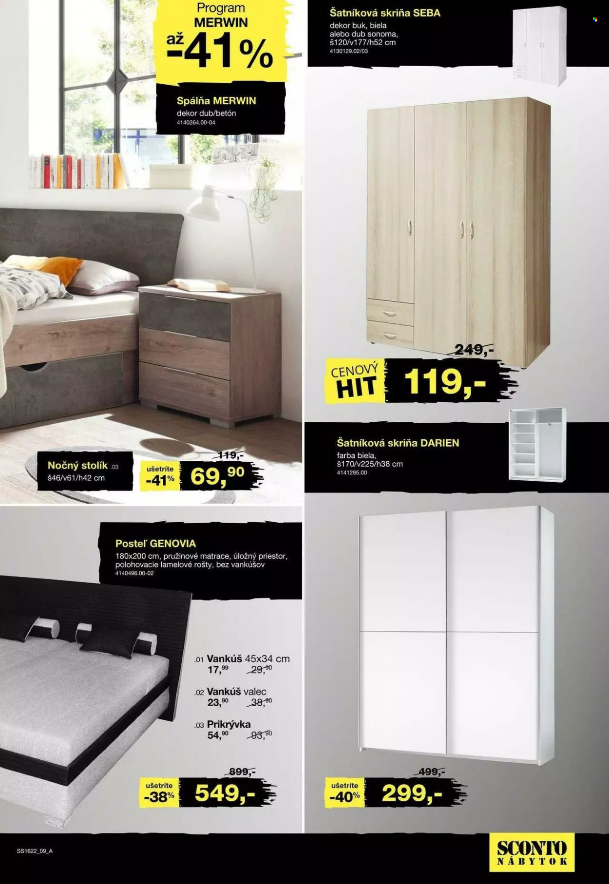 Leták Sconto nábytok - 14.11.2022 - 30.11.2022. Strana 9