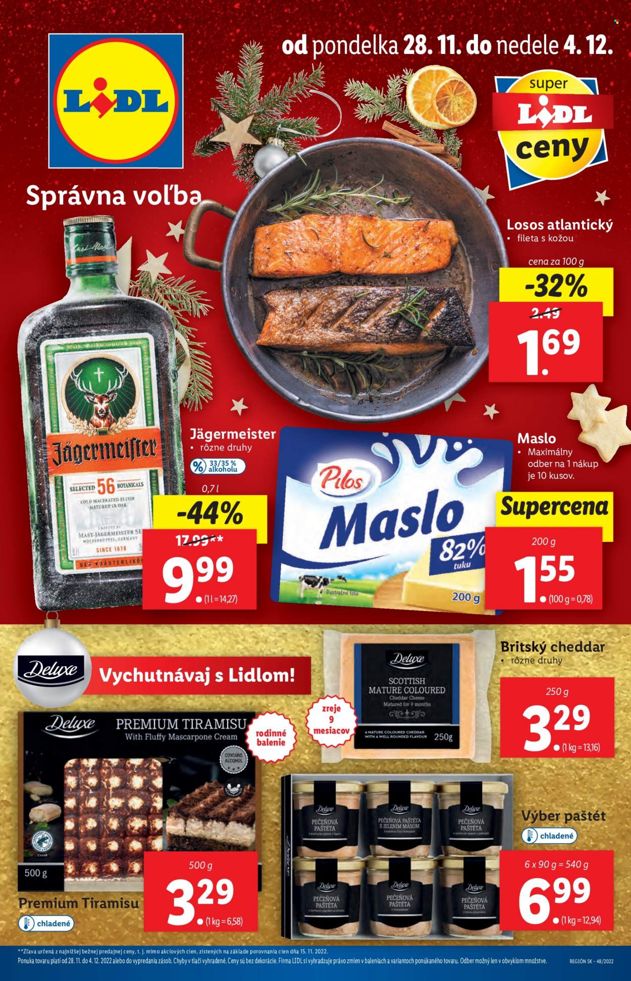 Leták Lidl - 28.11.2022 - 4.12.2022. Strana 1