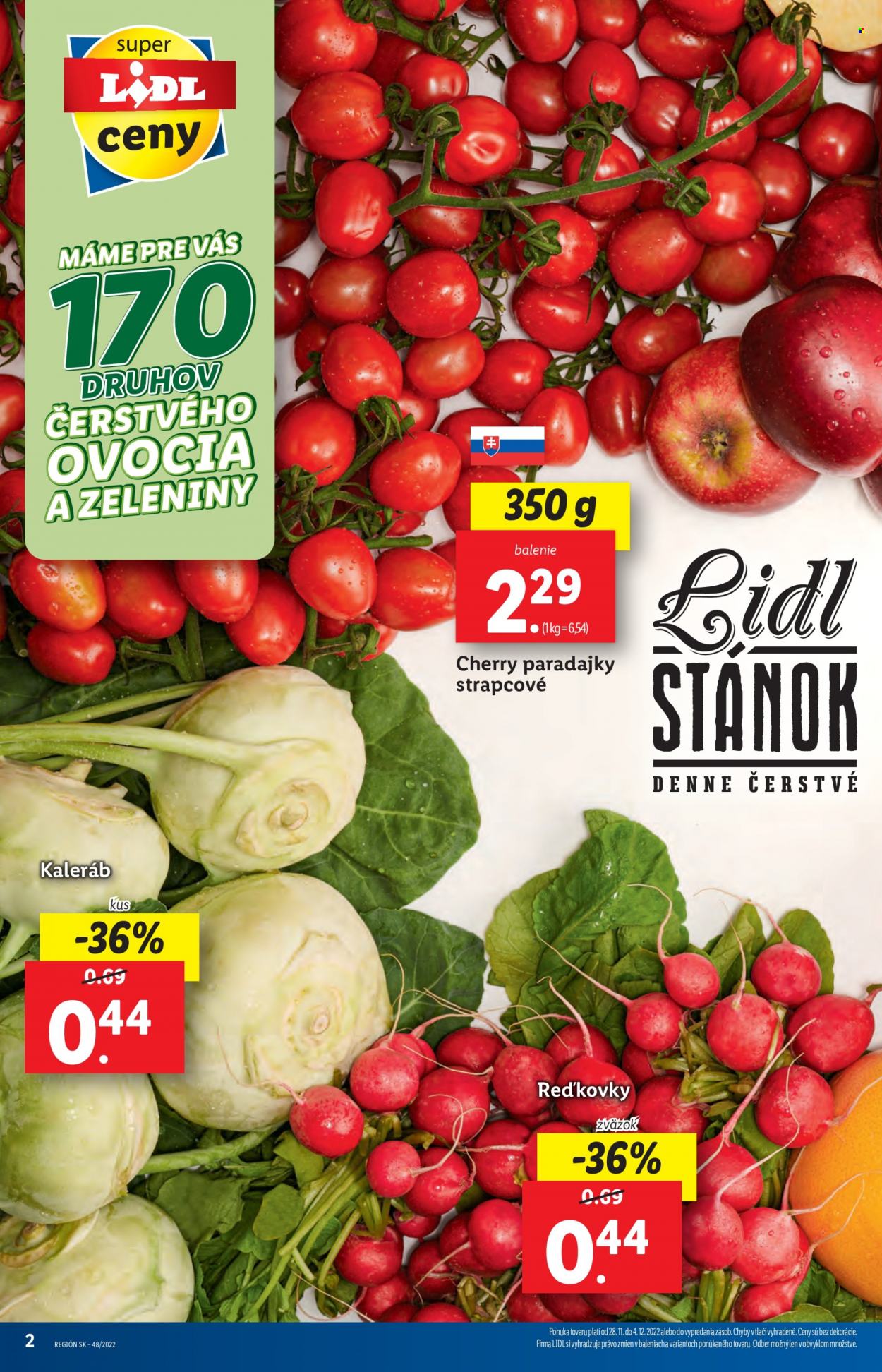 Leták Lidl - 28.11.2022 - 4.12.2022. Strana 2