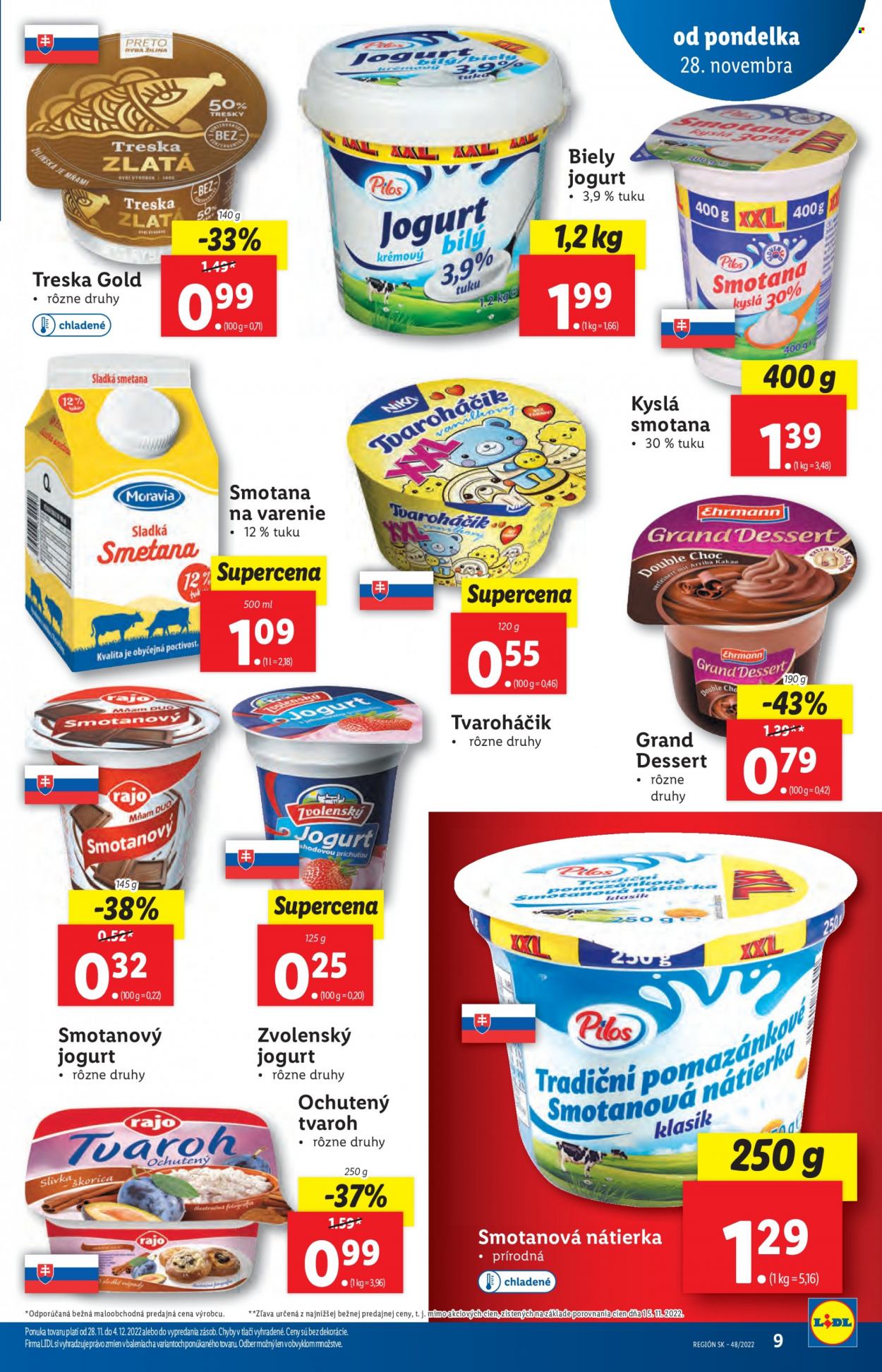 Leták Lidl - 28.11.2022 - 4.12.2022. Strana 9