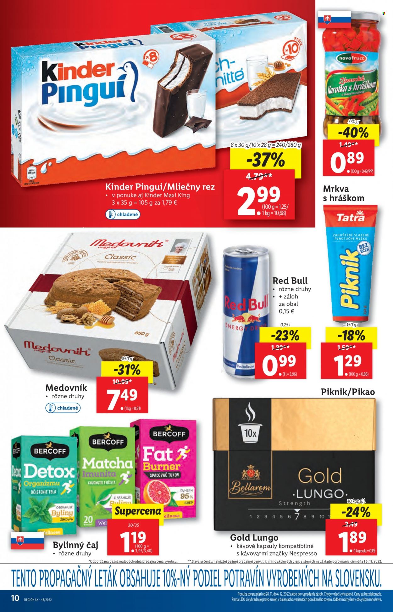 Leták Lidl - 28.11.2022 - 4.12.2022. Strana 10