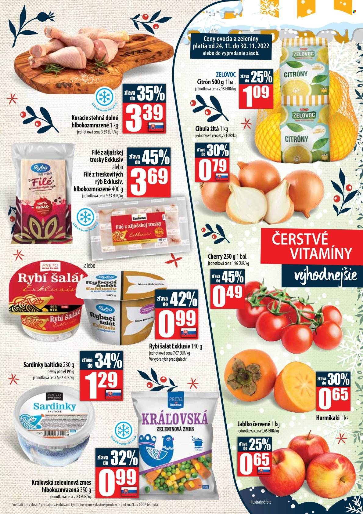 Leták COOP Jednota - 24.11.2022 - 7.12.2022. Strana 3