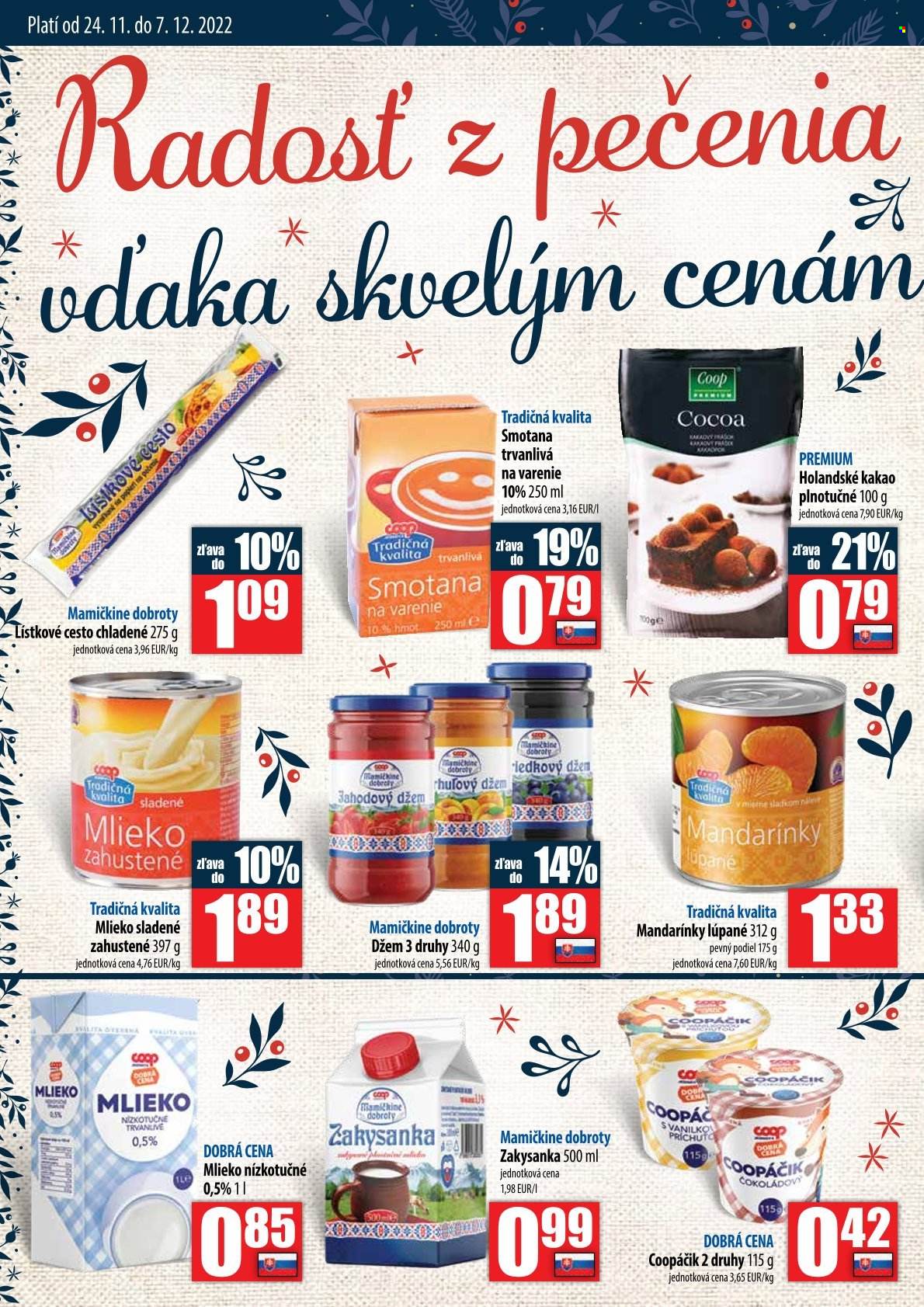 Leták COOP Jednota - 24.11.2022 - 7.12.2022. Strana 20