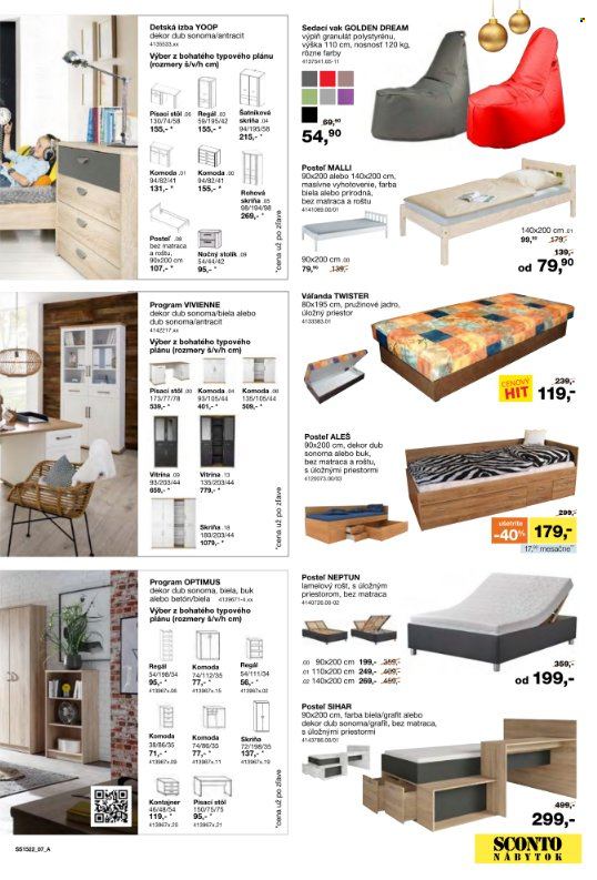 Leták Sconto nábytok - 25.11.2022 - 27.12.2022. Strana 7