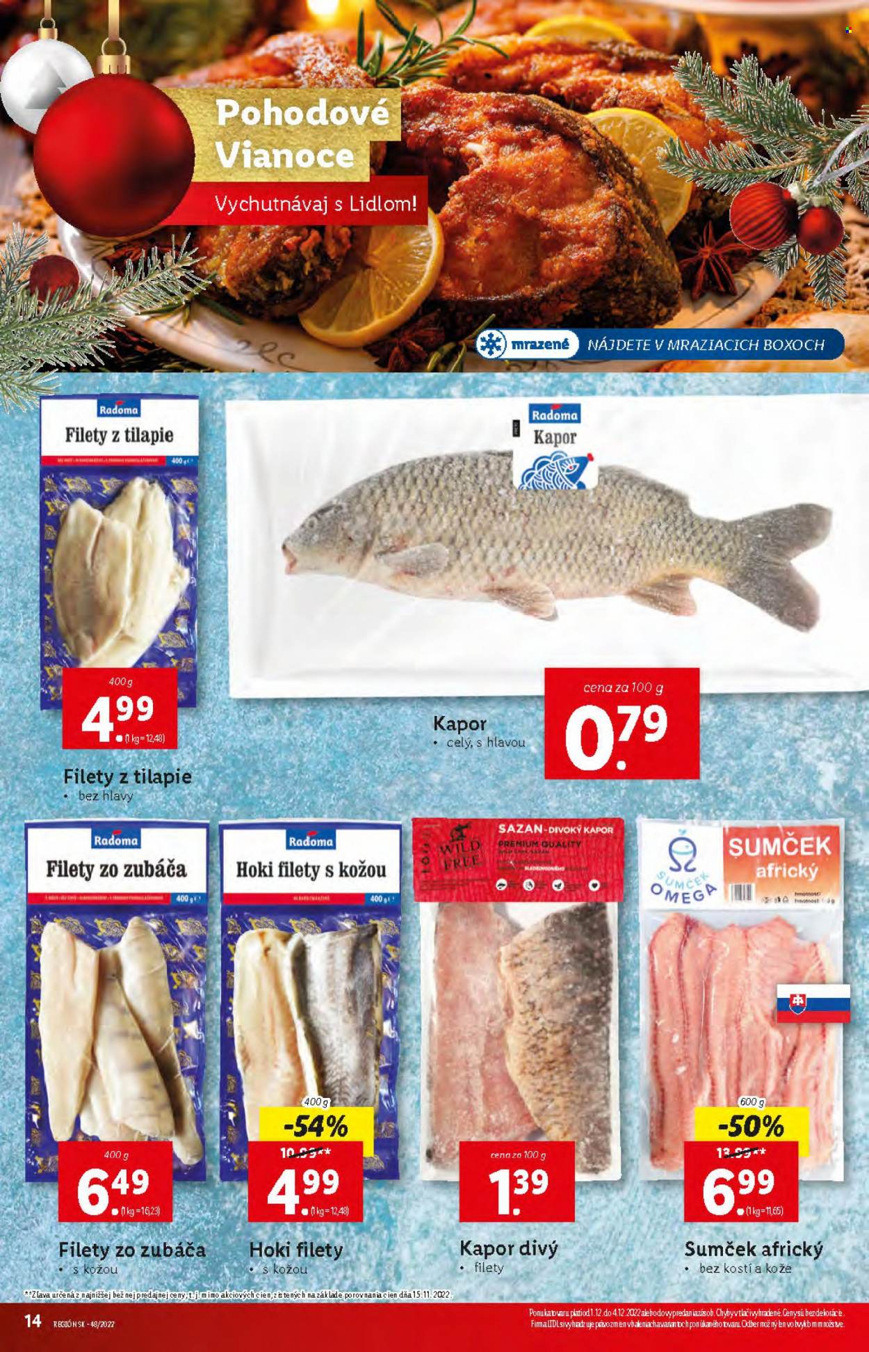 Leták Lidl - 1.12.2022 - 4.12.2022. Strana 14