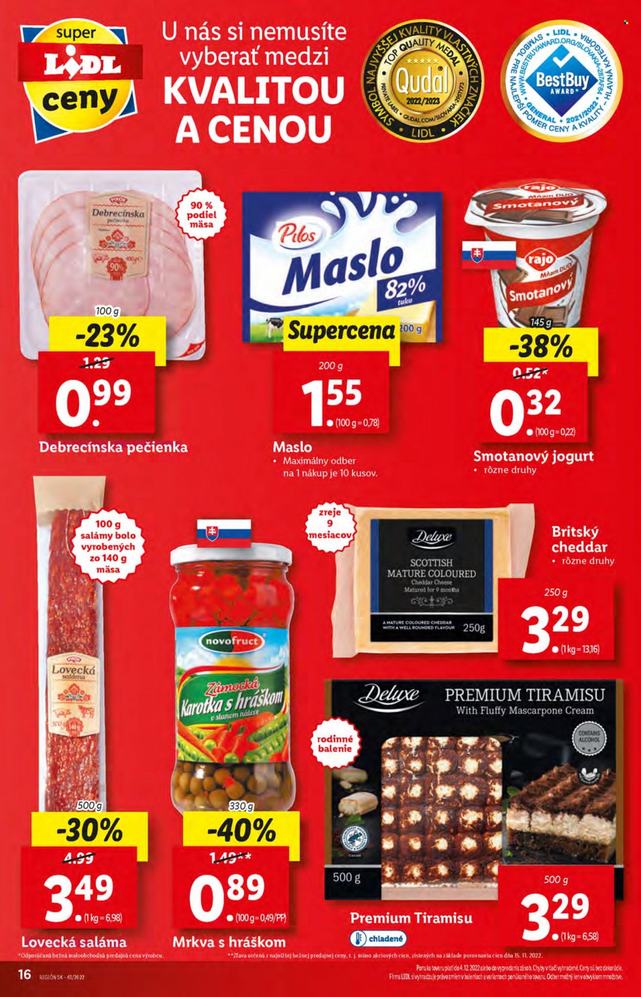 Leták Lidl - 1.12.2022 - 4.12.2022. Strana 16