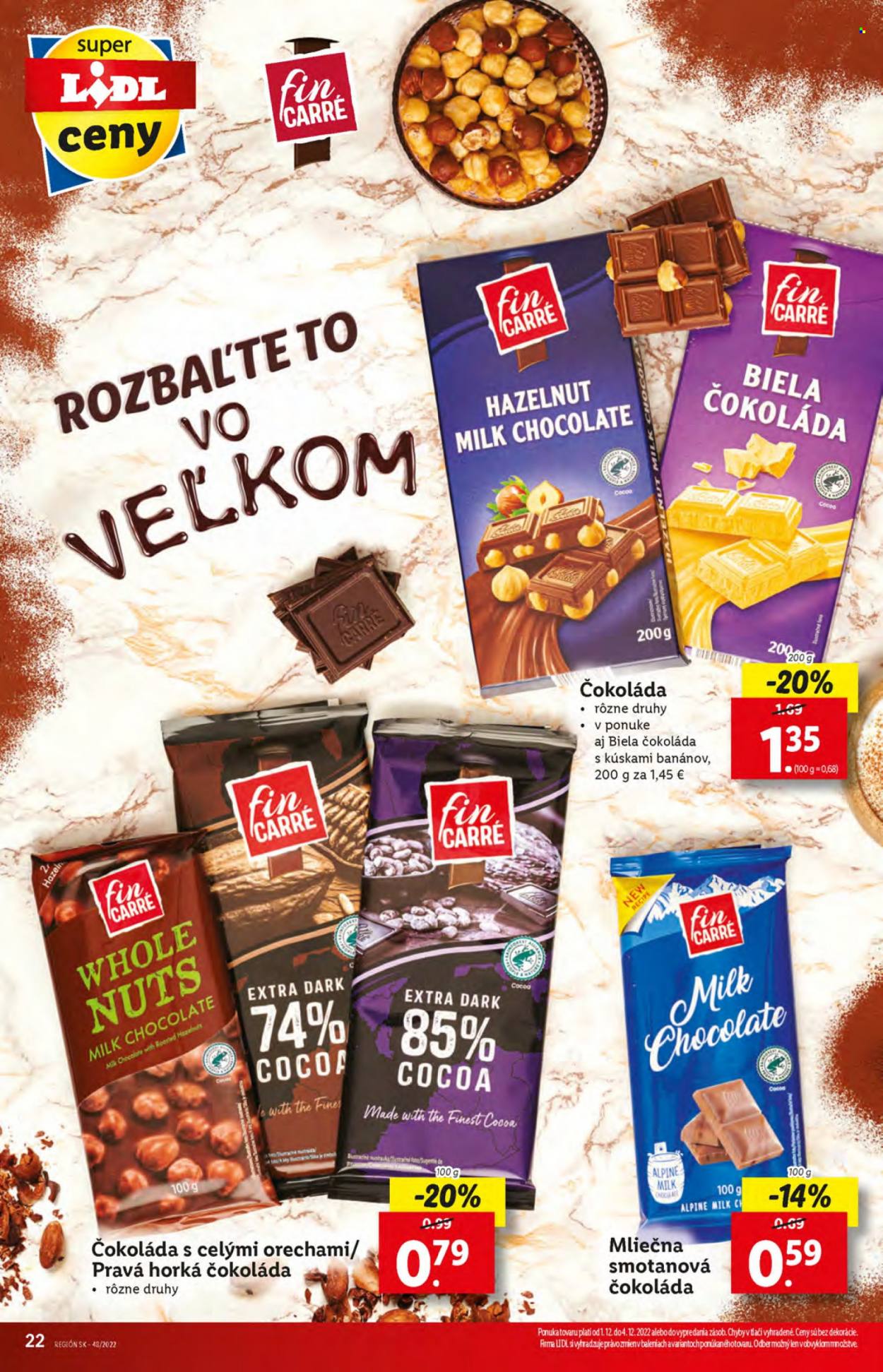 Leták Lidl - 1.12.2022 - 4.12.2022. Strana 22