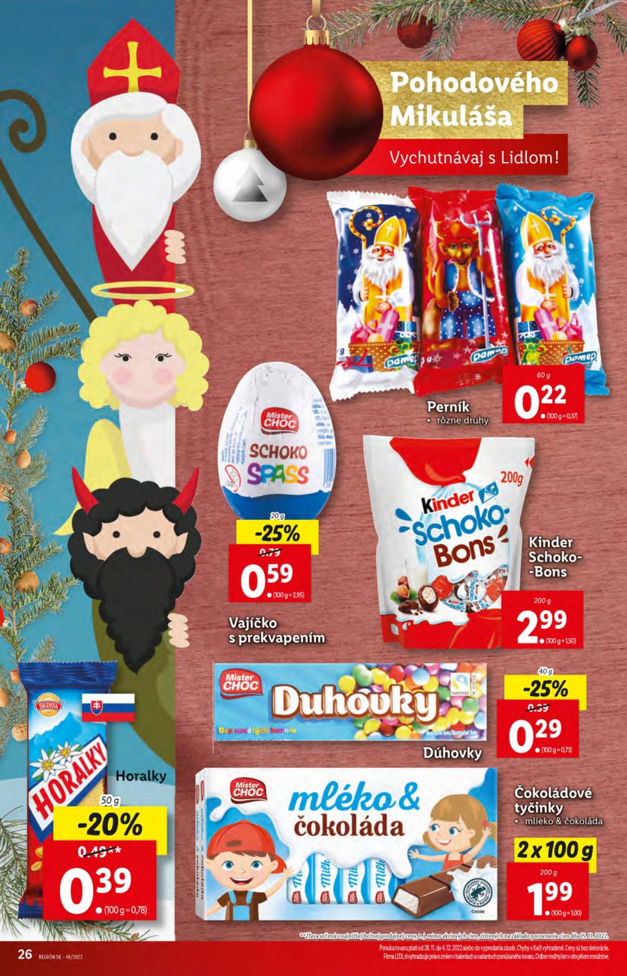Leták Lidl - 1.12.2022 - 4.12.2022. Strana 26