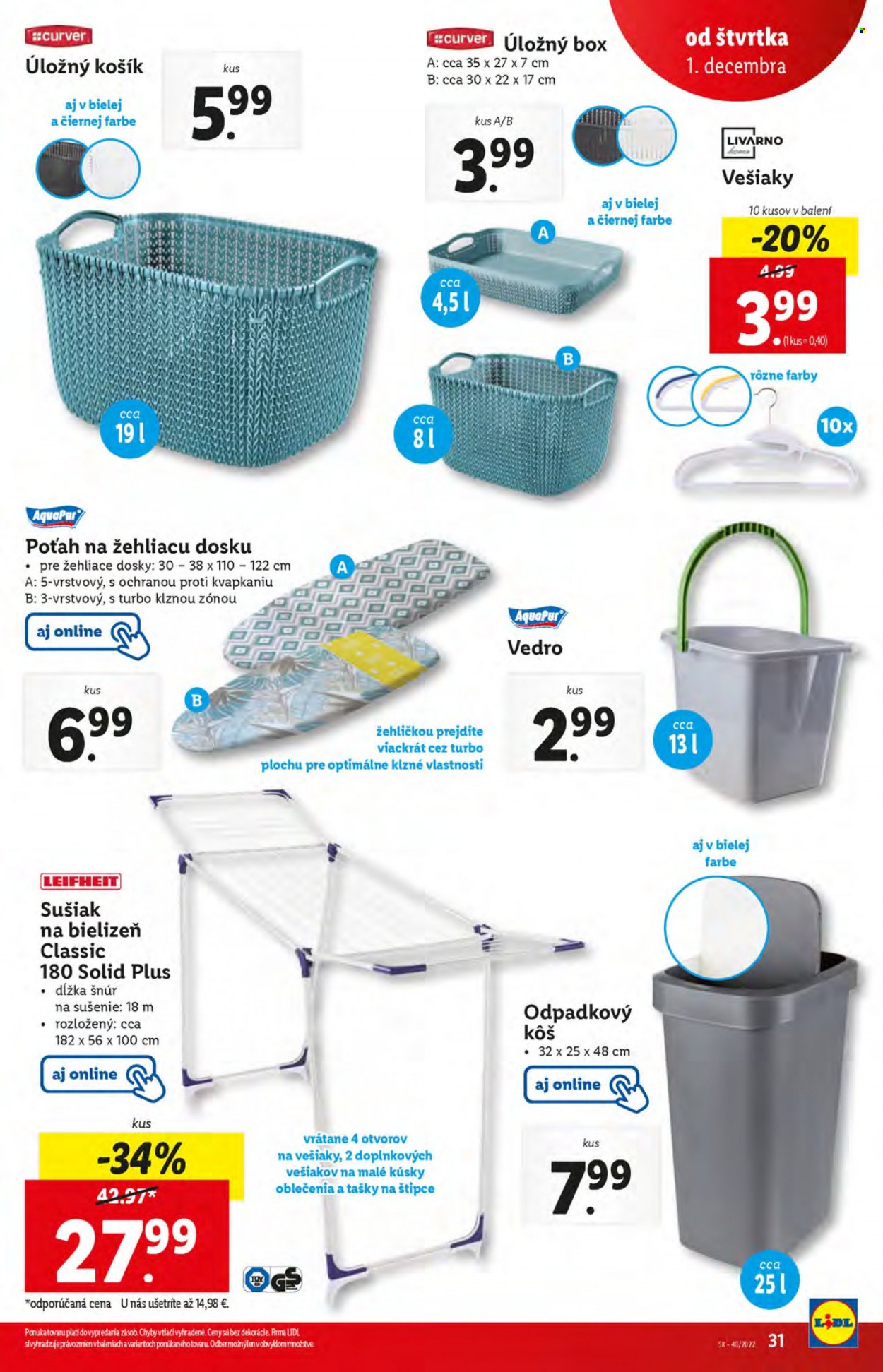 Leták Lidl - 1.12.2022 - 4.12.2022. Strana 31