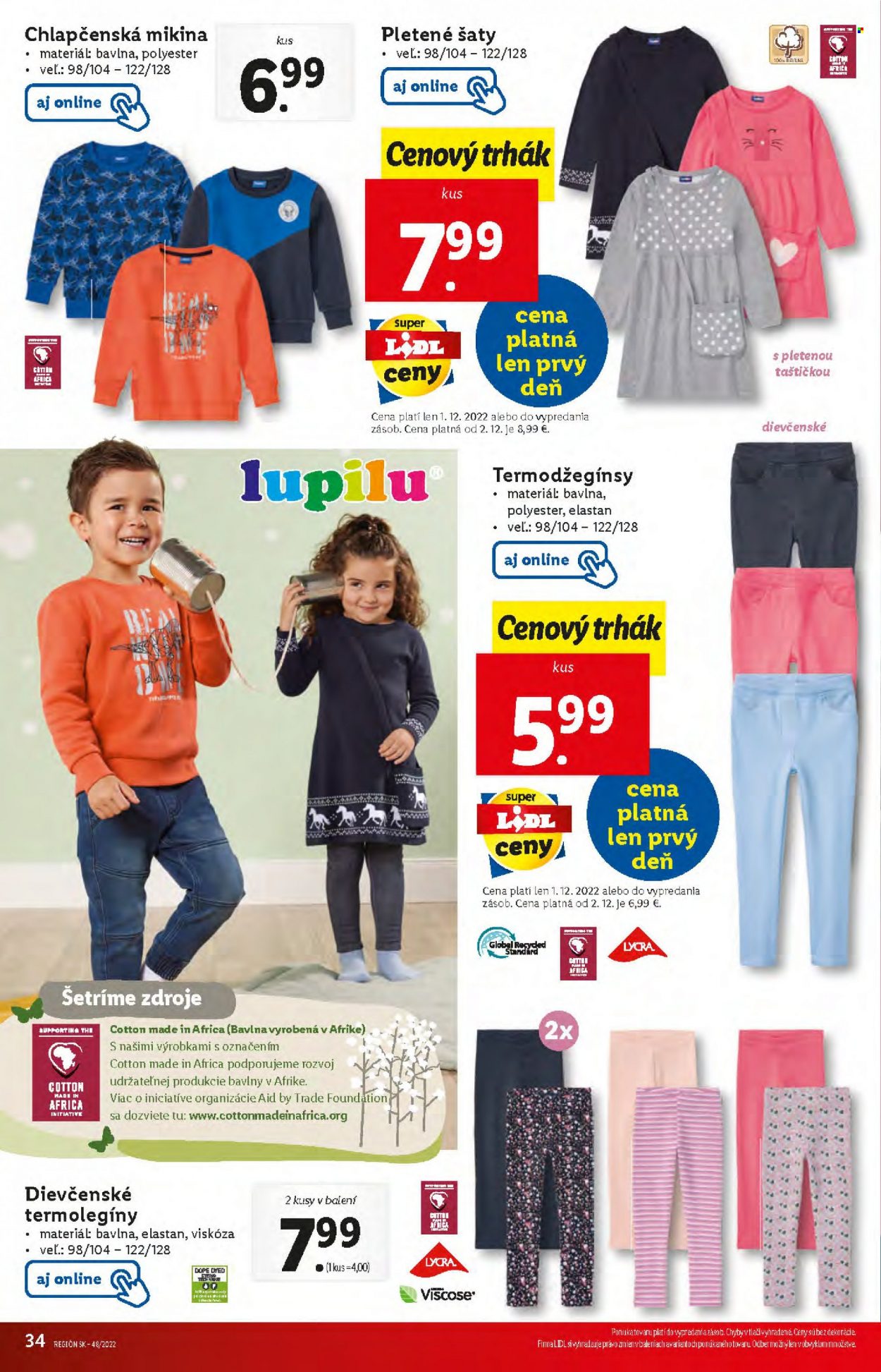 Leták Lidl - 1.12.2022 - 4.12.2022. Strana 34