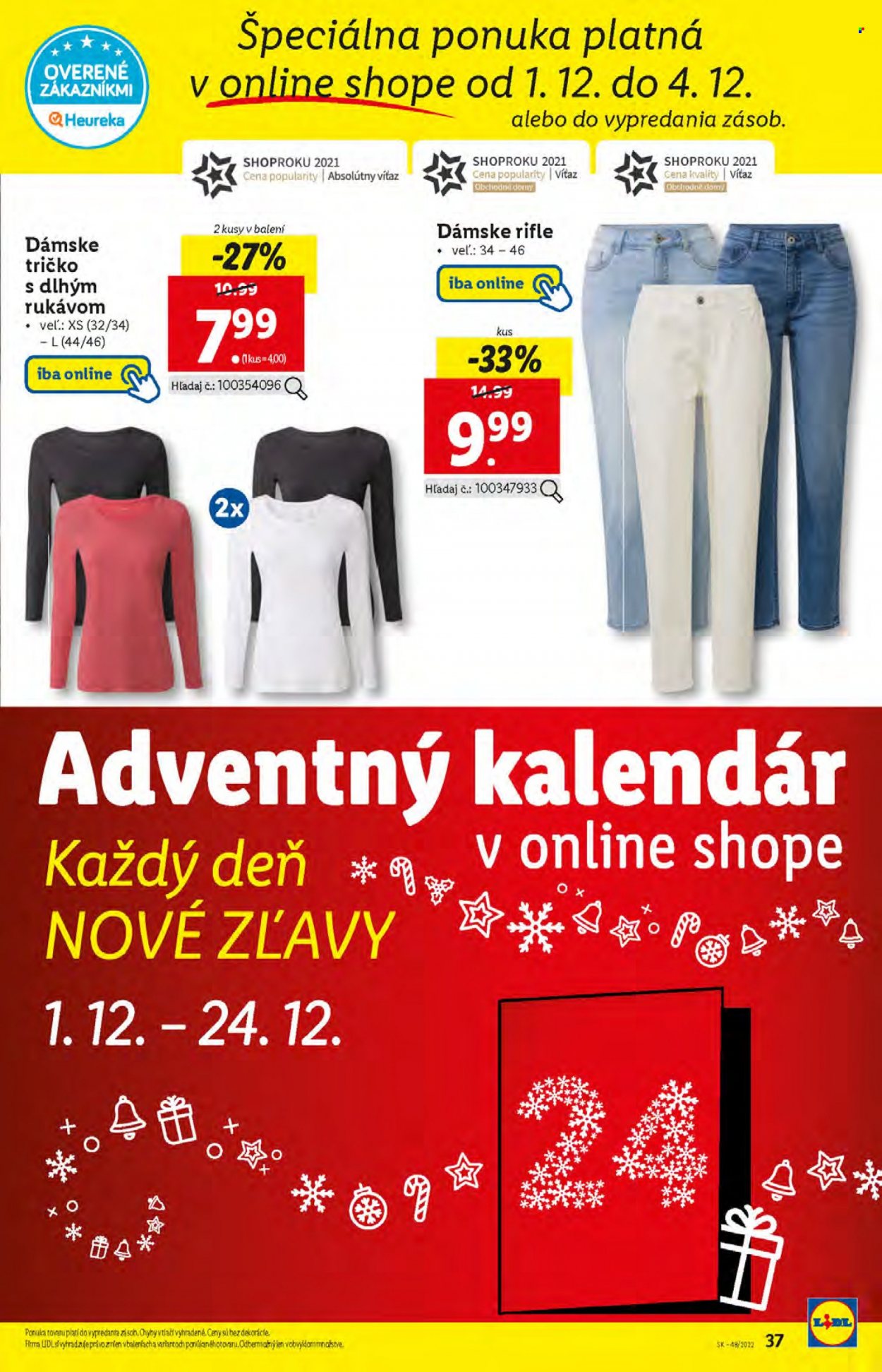 Leták Lidl - 1.12.2022 - 4.12.2022. Strana 37