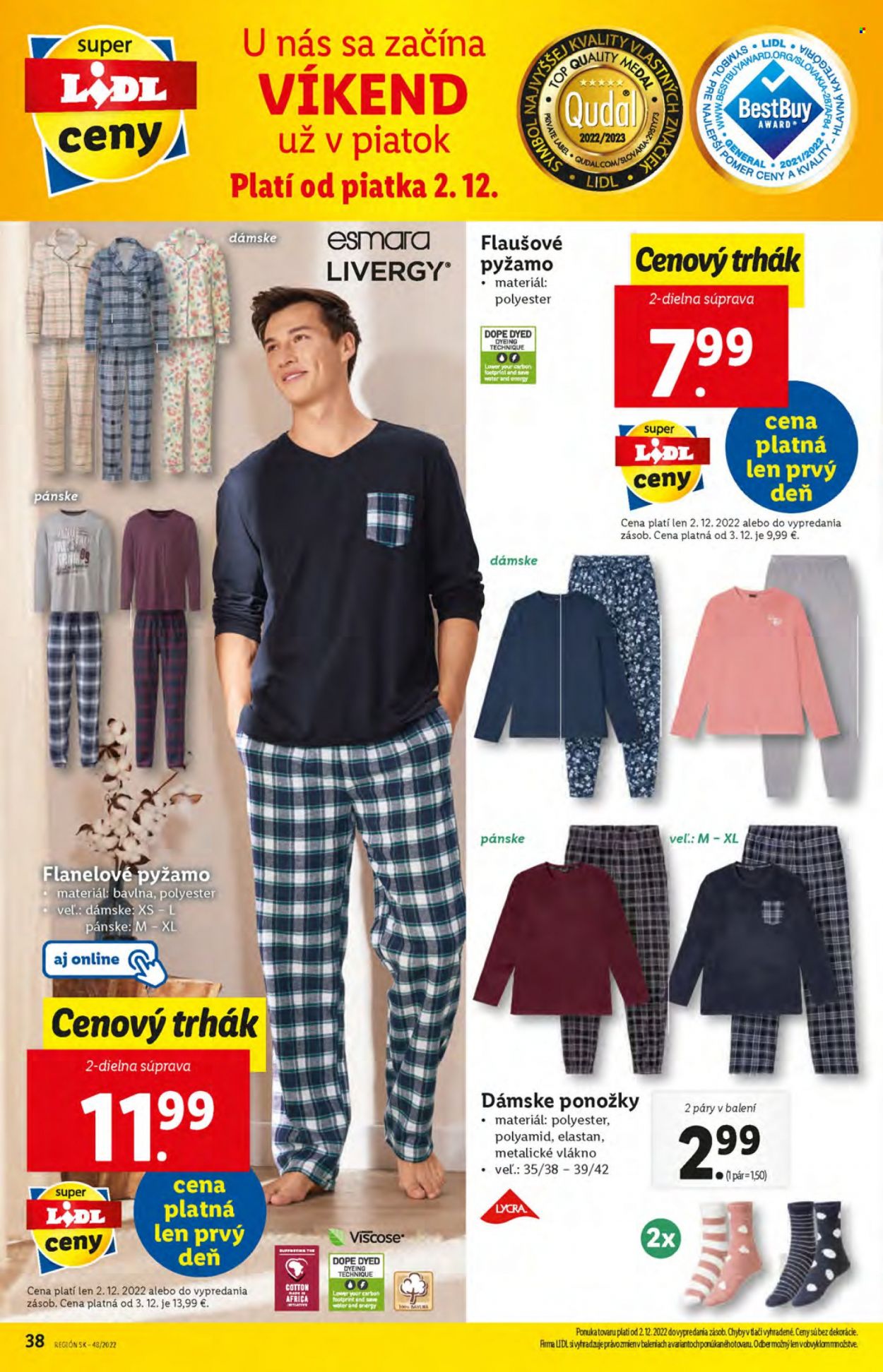 Leták Lidl - 1.12.2022 - 4.12.2022. Strana 38