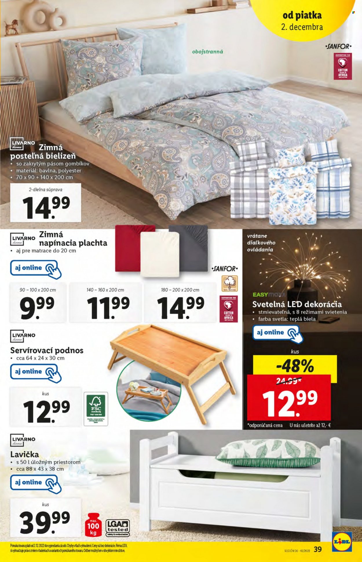 Leták Lidl - 1.12.2022 - 4.12.2022. Strana 39