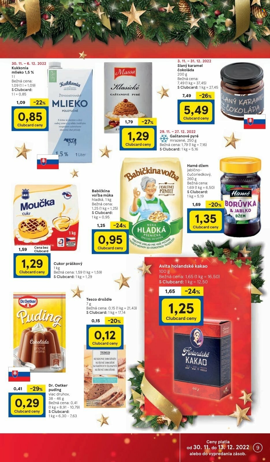 Leták TESCO - 30.11.2022 - 6.12.2022. Strana 9