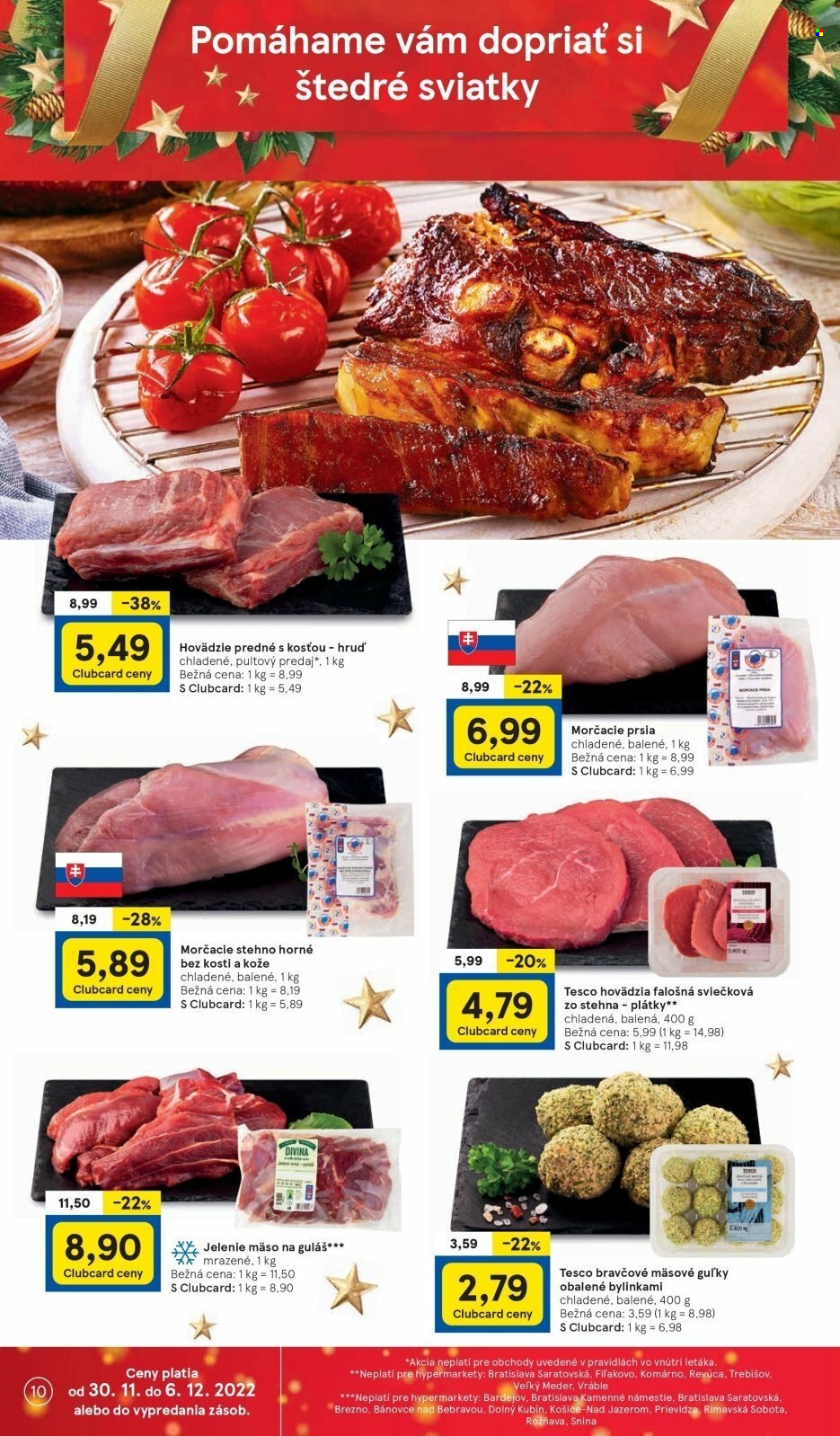 Leták TESCO - 30.11.2022 - 6.12.2022. Strana 10