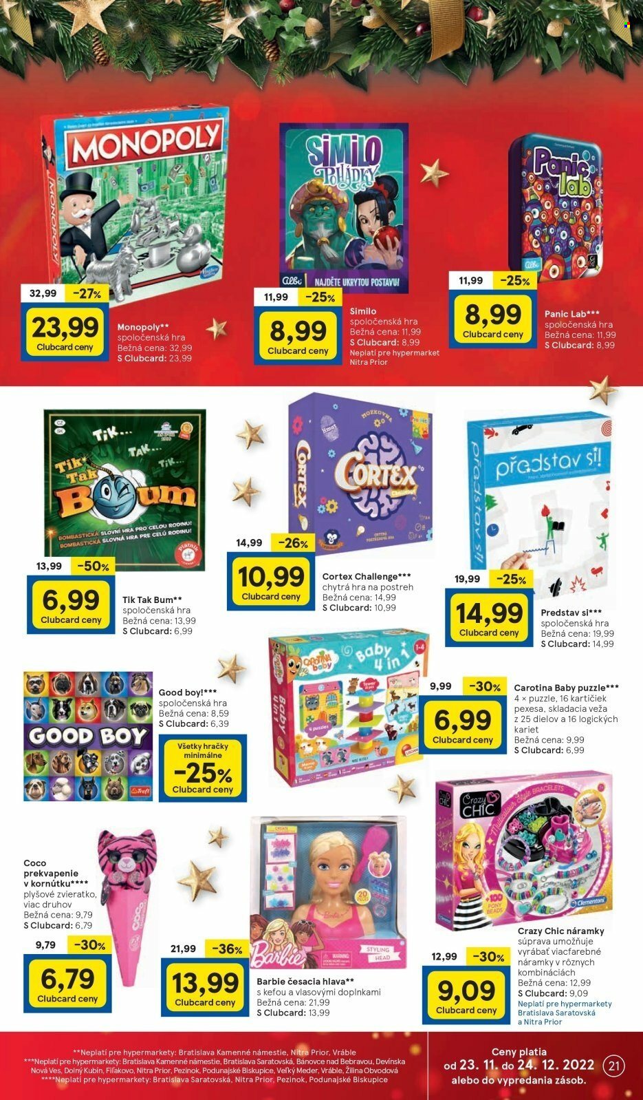 Leták TESCO - 30.11.2022 - 6.12.2022. Strana 21