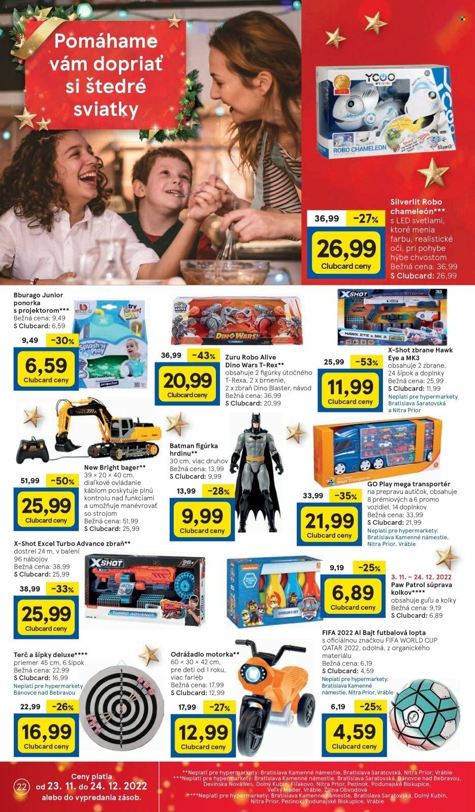 Leták TESCO - 30.11.2022 - 6.12.2022. Strana 22