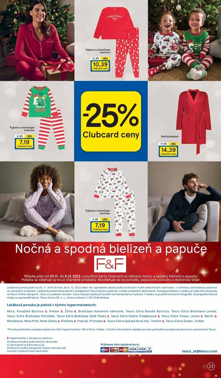 Leták TESCO - 30.11.2022 - 6.12.2022. Strana 23