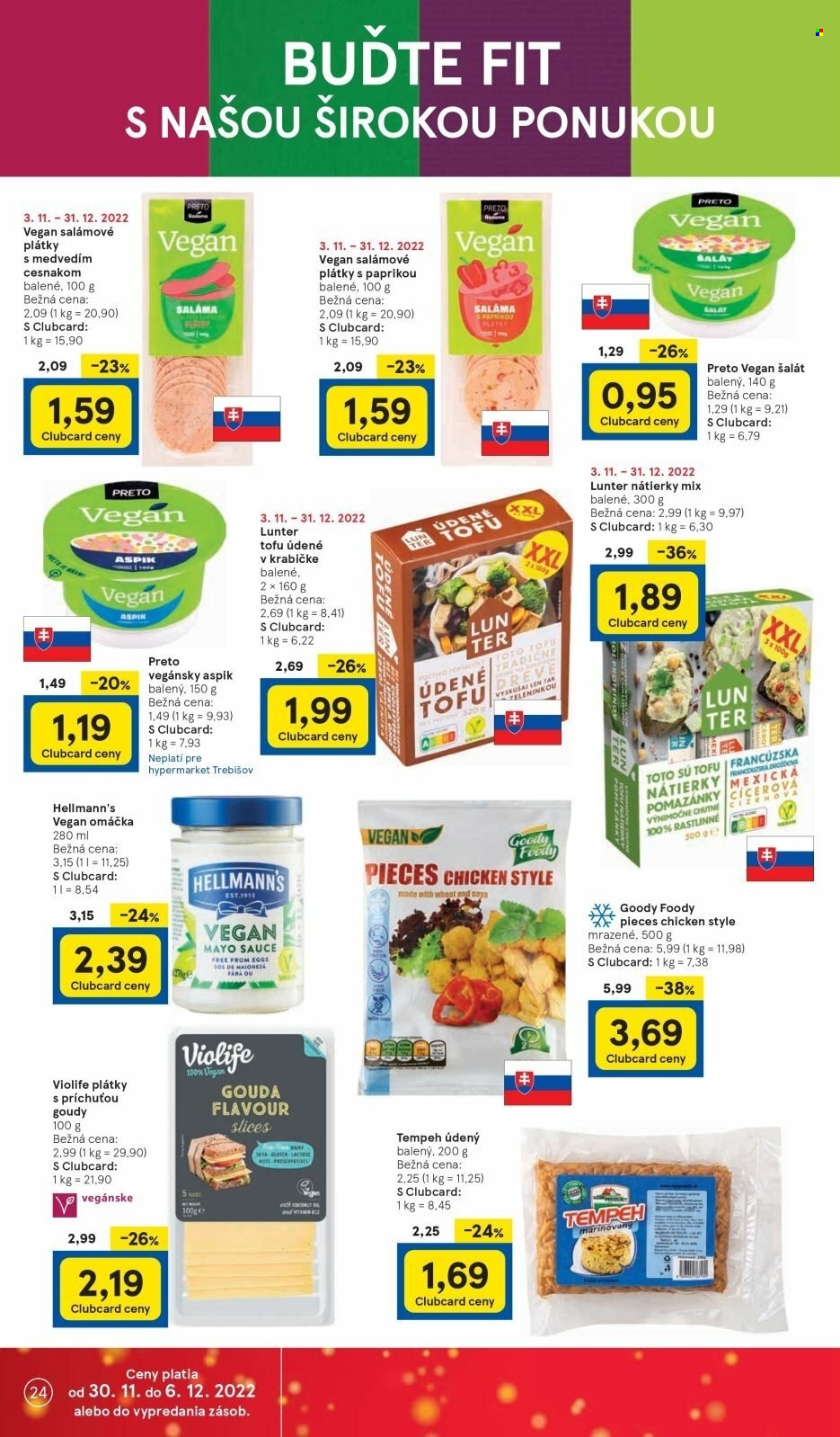 Leták TESCO - 30.11.2022 - 6.12.2022. Strana 24