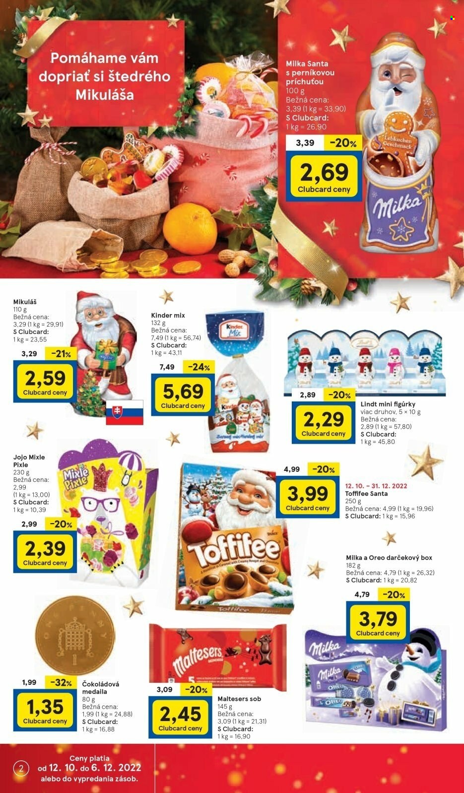 Leták TESCO supermarket - 30.11.2022 - 6.12.2022. Strana 2