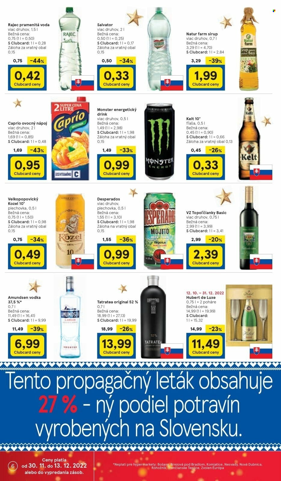 Leták TESCO supermarket - 30.11.2022 - 6.12.2022. Strana 6