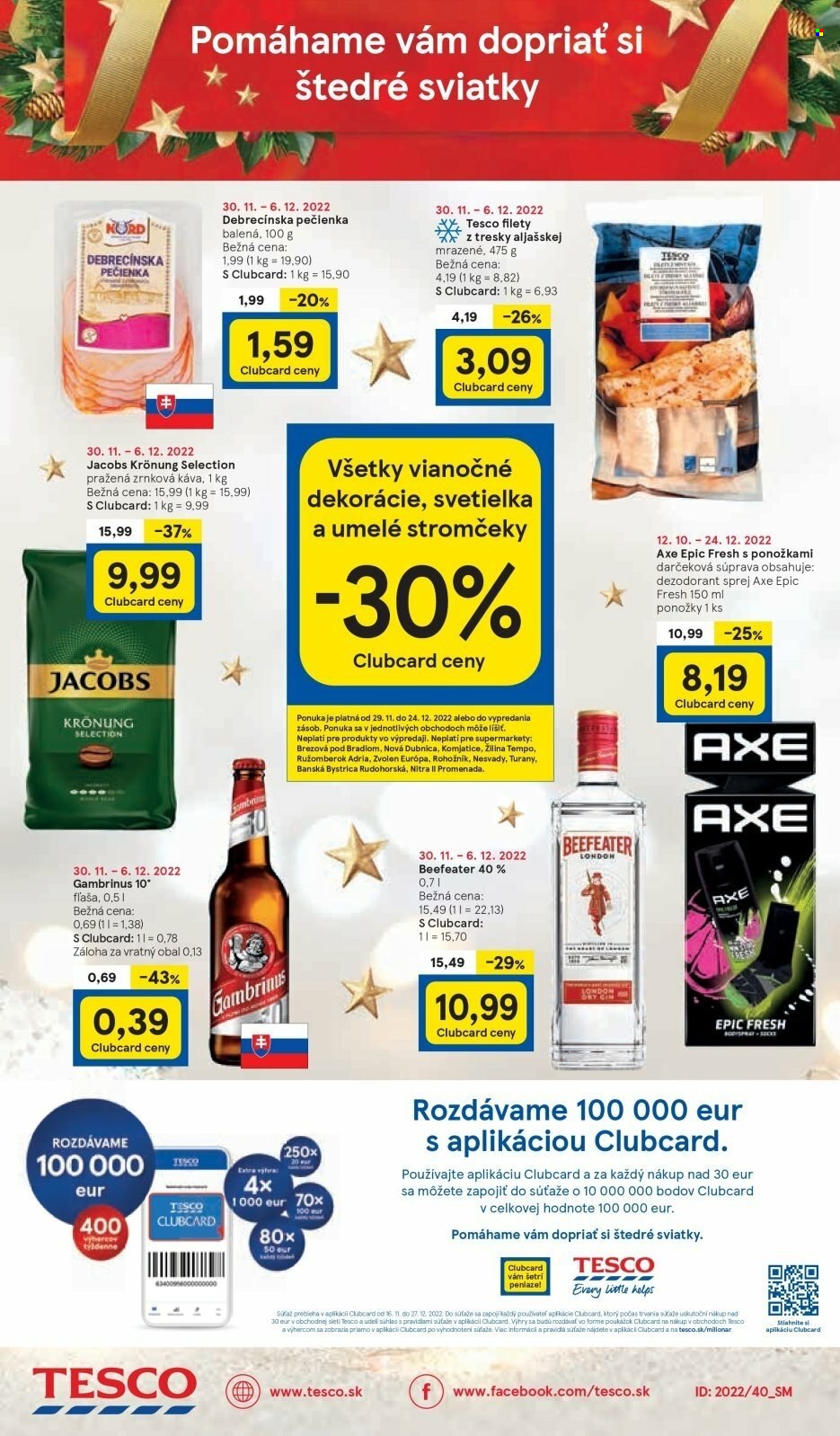 Leták TESCO supermarket - 30.11.2022 - 6.12.2022. Strana 8