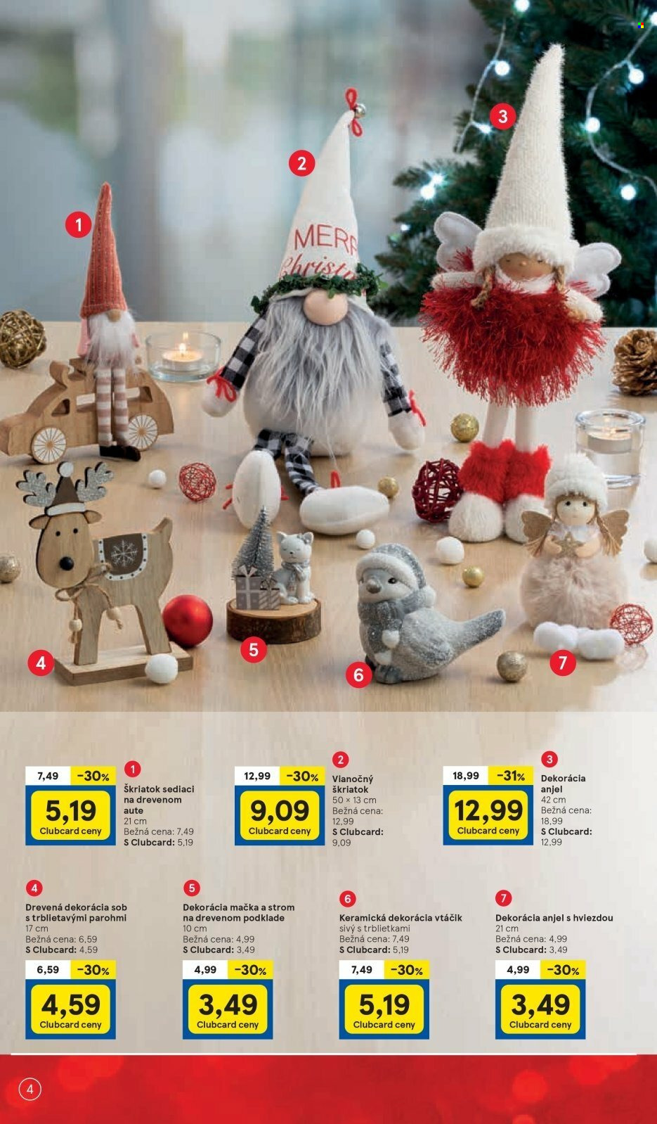 Leták TESCO - 29.11.2022 - 24.12.2022. Strana 4