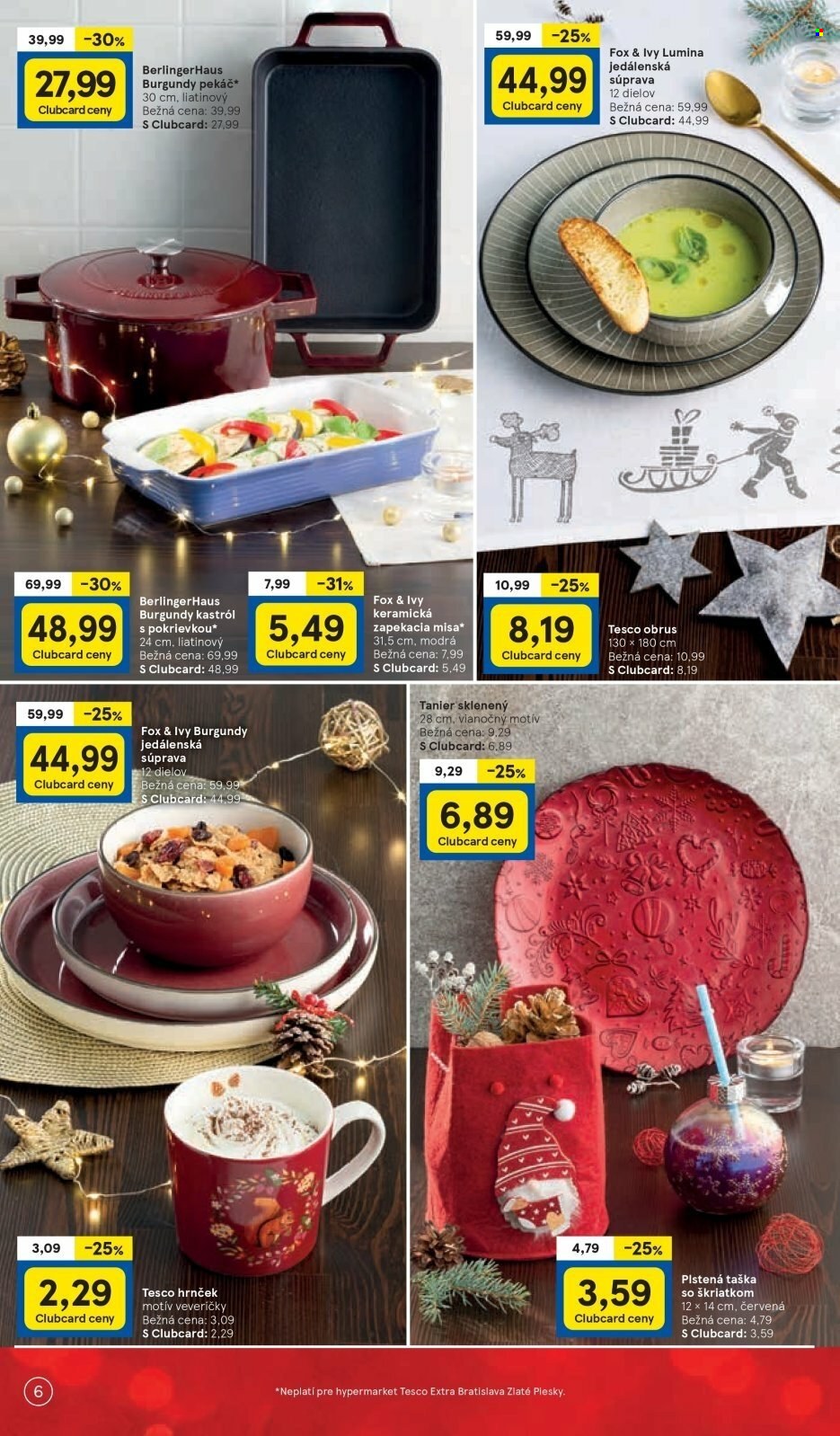 Leták TESCO - 29.11.2022 - 24.12.2022. Strana 6