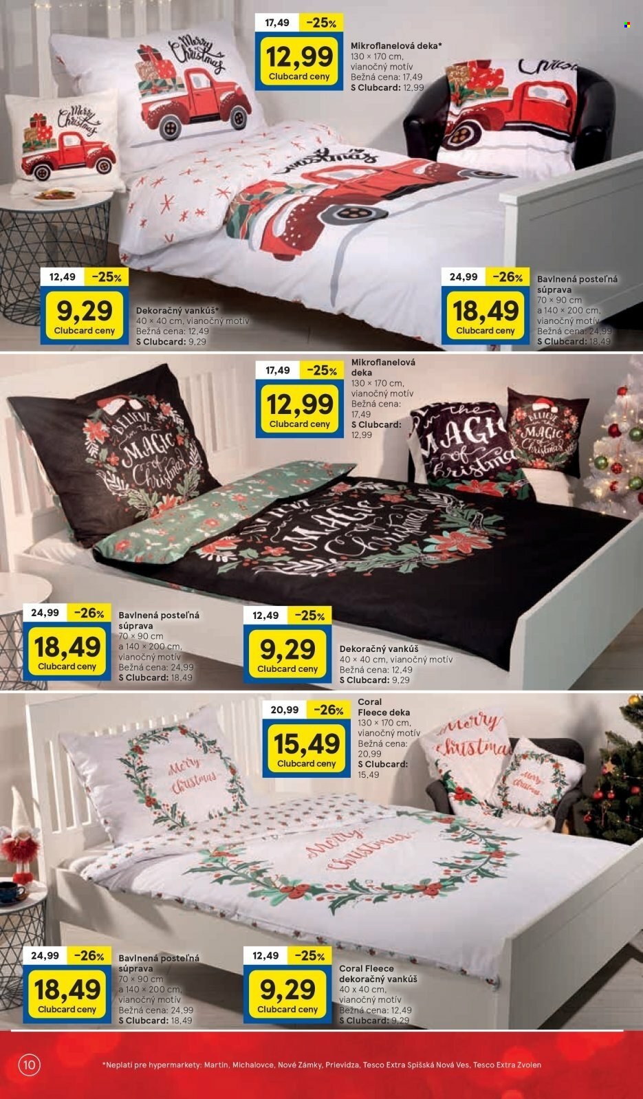 Leták TESCO - 29.11.2022 - 24.12.2022. Strana 10