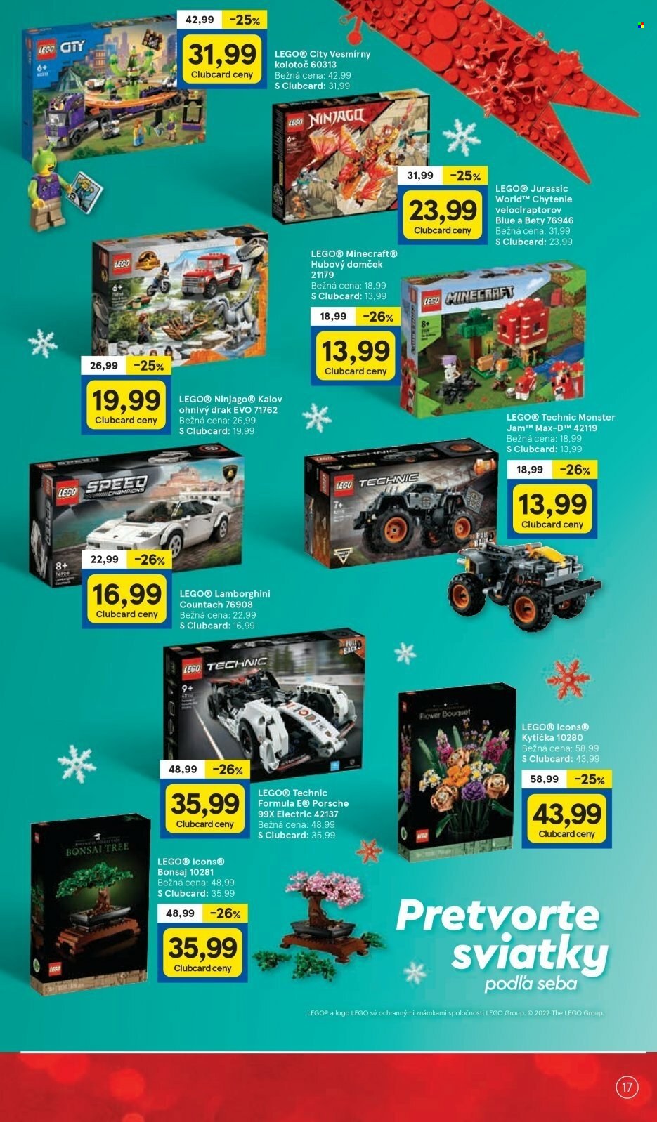 Leták TESCO - 29.11.2022 - 24.12.2022. Strana 17