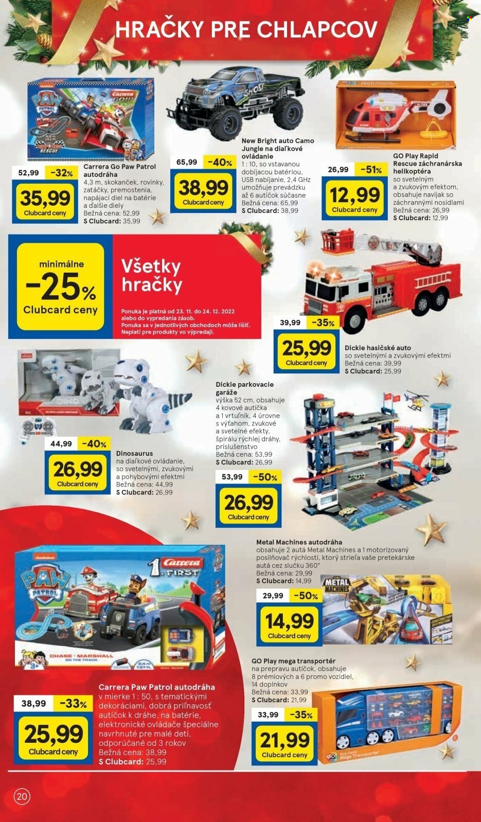 Leták TESCO - 29.11.2022 - 24.12.2022. Strana 20