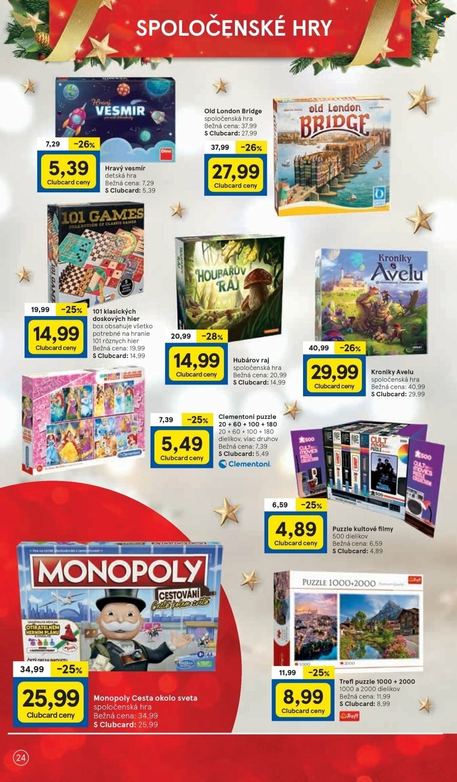 Leták TESCO - 29.11.2022 - 24.12.2022. Strana 24