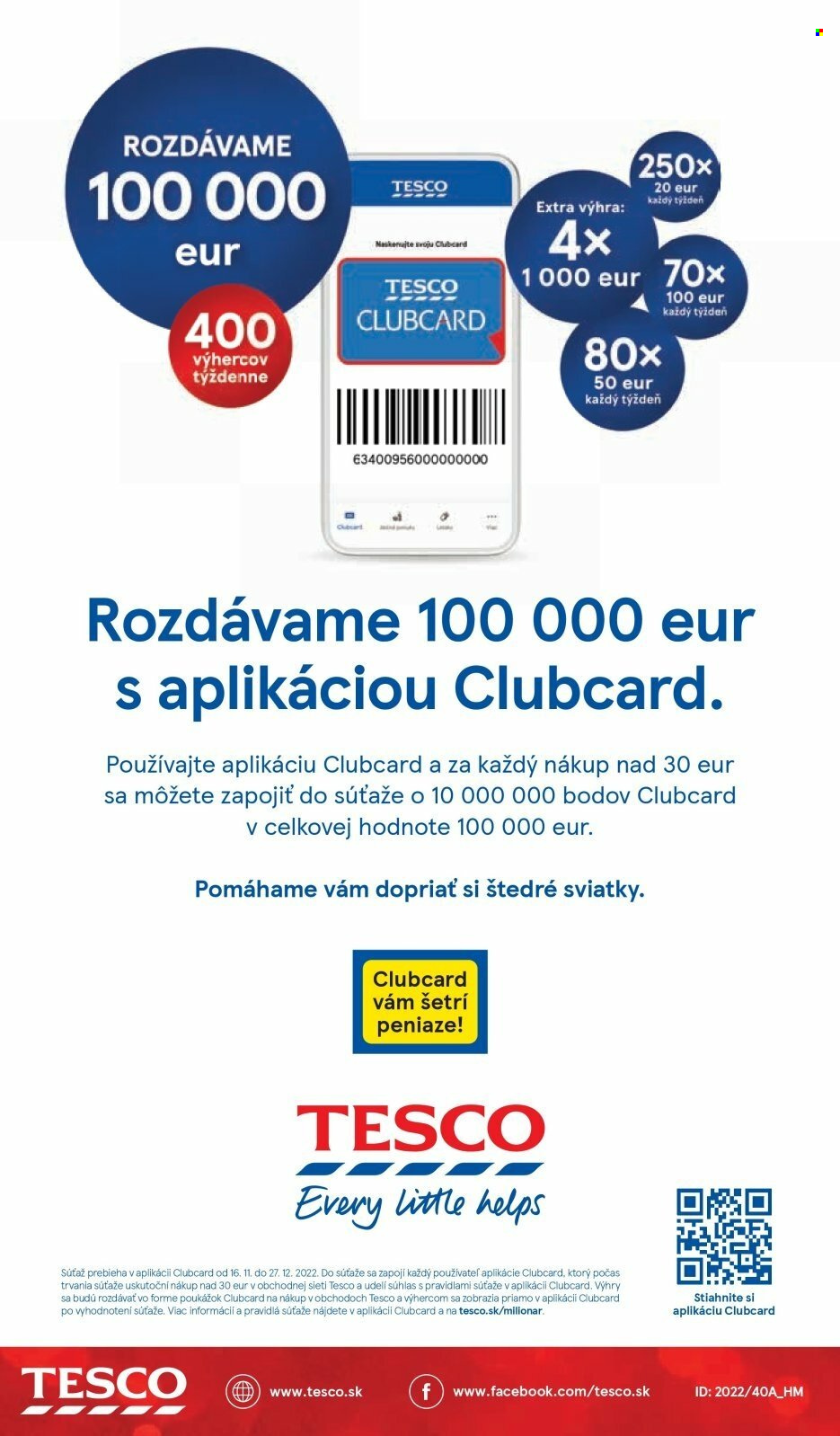 Leták TESCO - 29.11.2022 - 24.12.2022. Strana 32